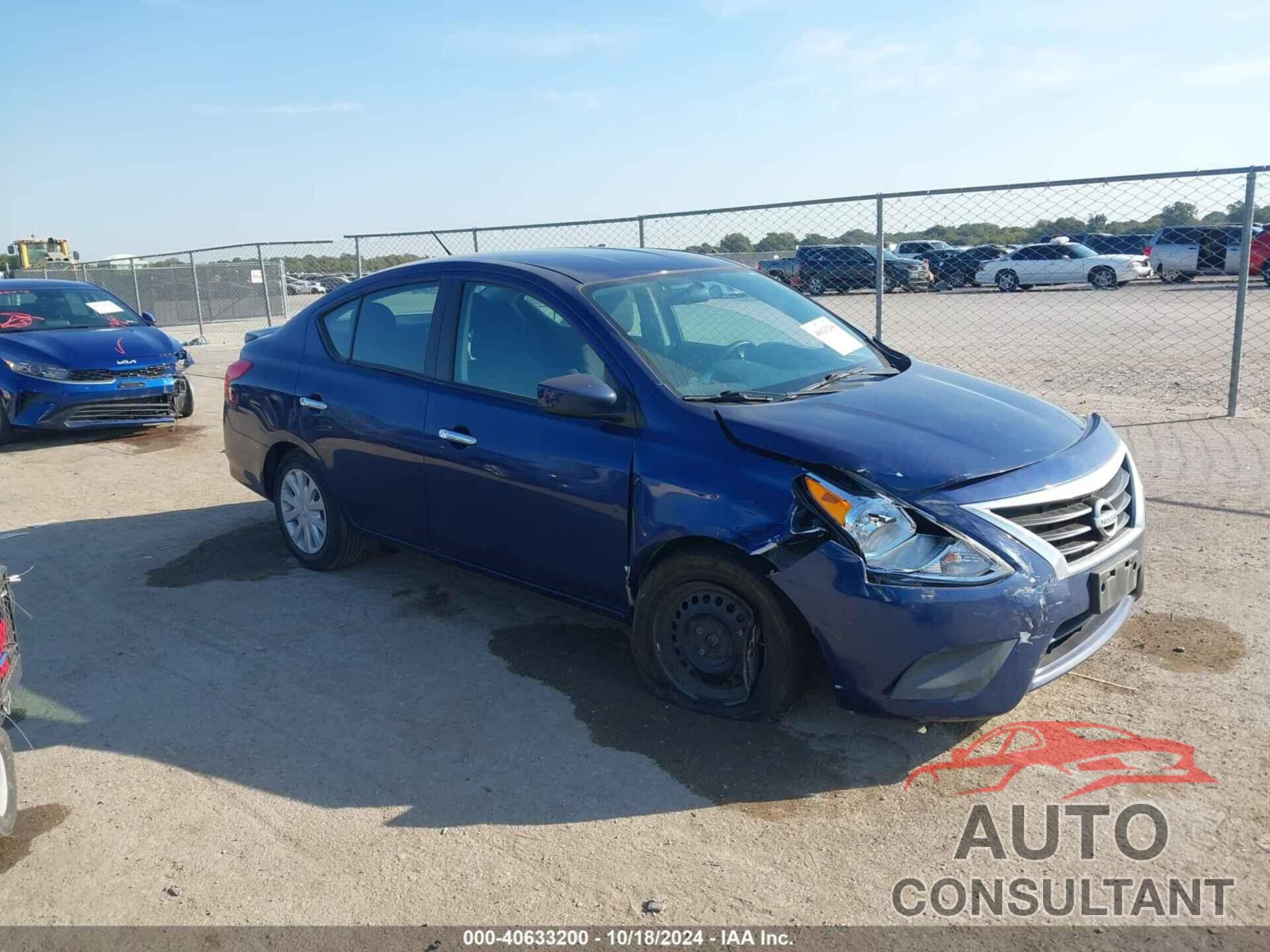 NISSAN VERSA 2019 - 3N1CN7AP5KL854574