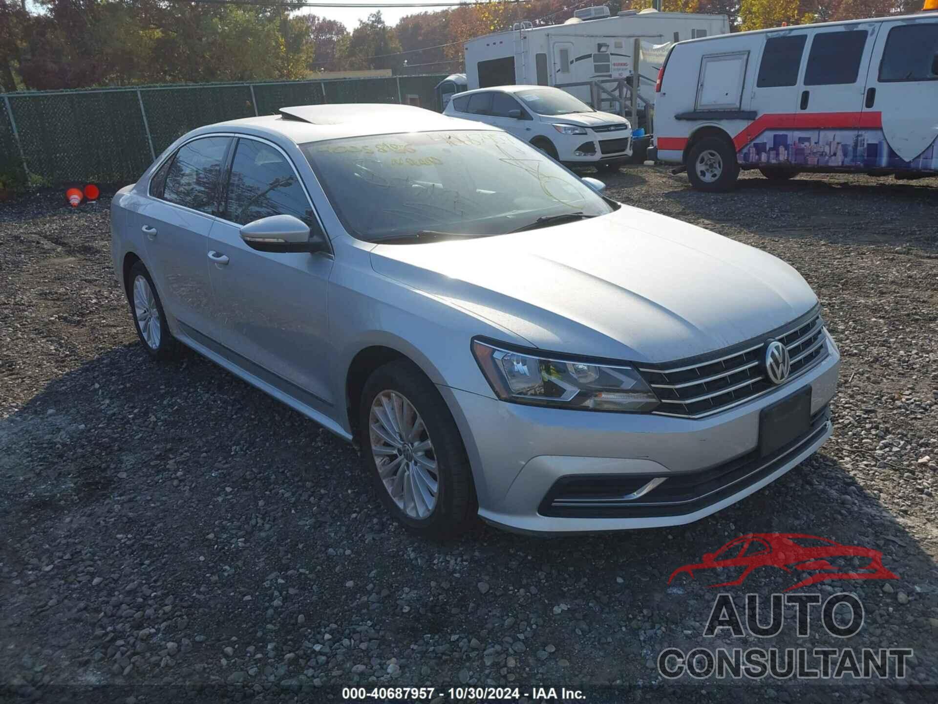 VOLKSWAGEN PASSAT 2017 - 1VWBT7A33HC068656