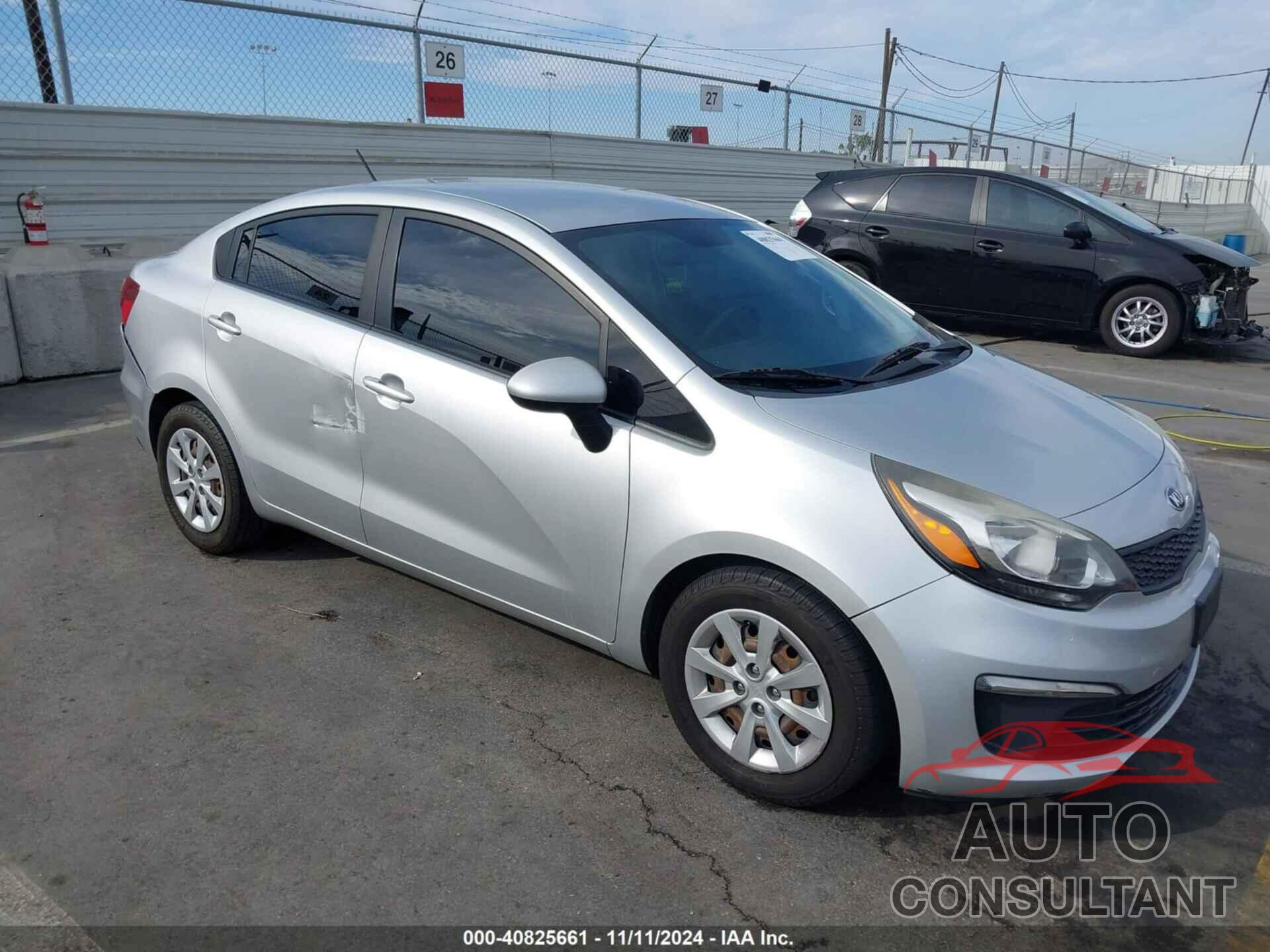 KIA RIO 2016 - KNADM4A3XG6541700