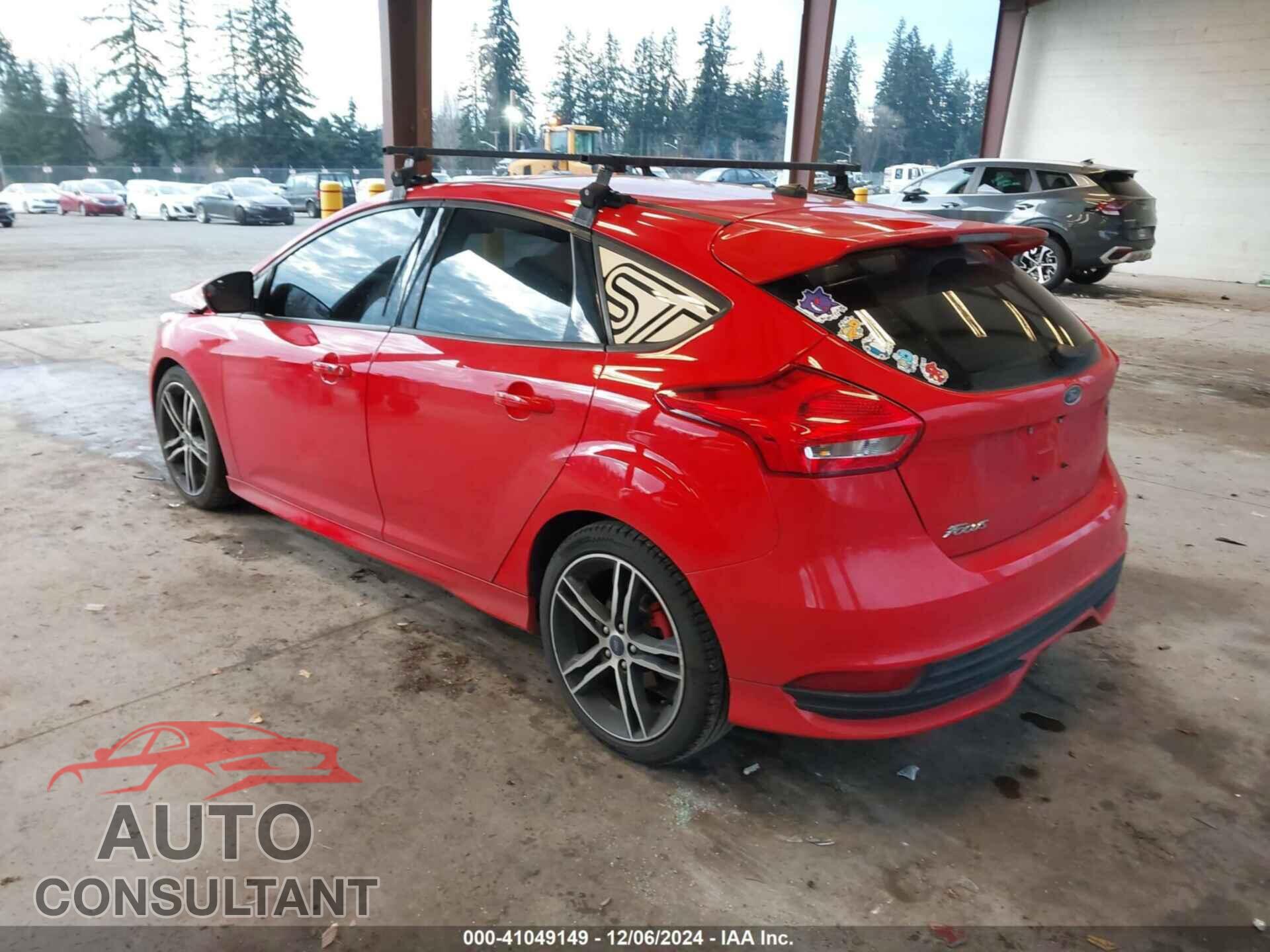 FORD FOCUS ST 2017 - 1FADP3L97HL334082