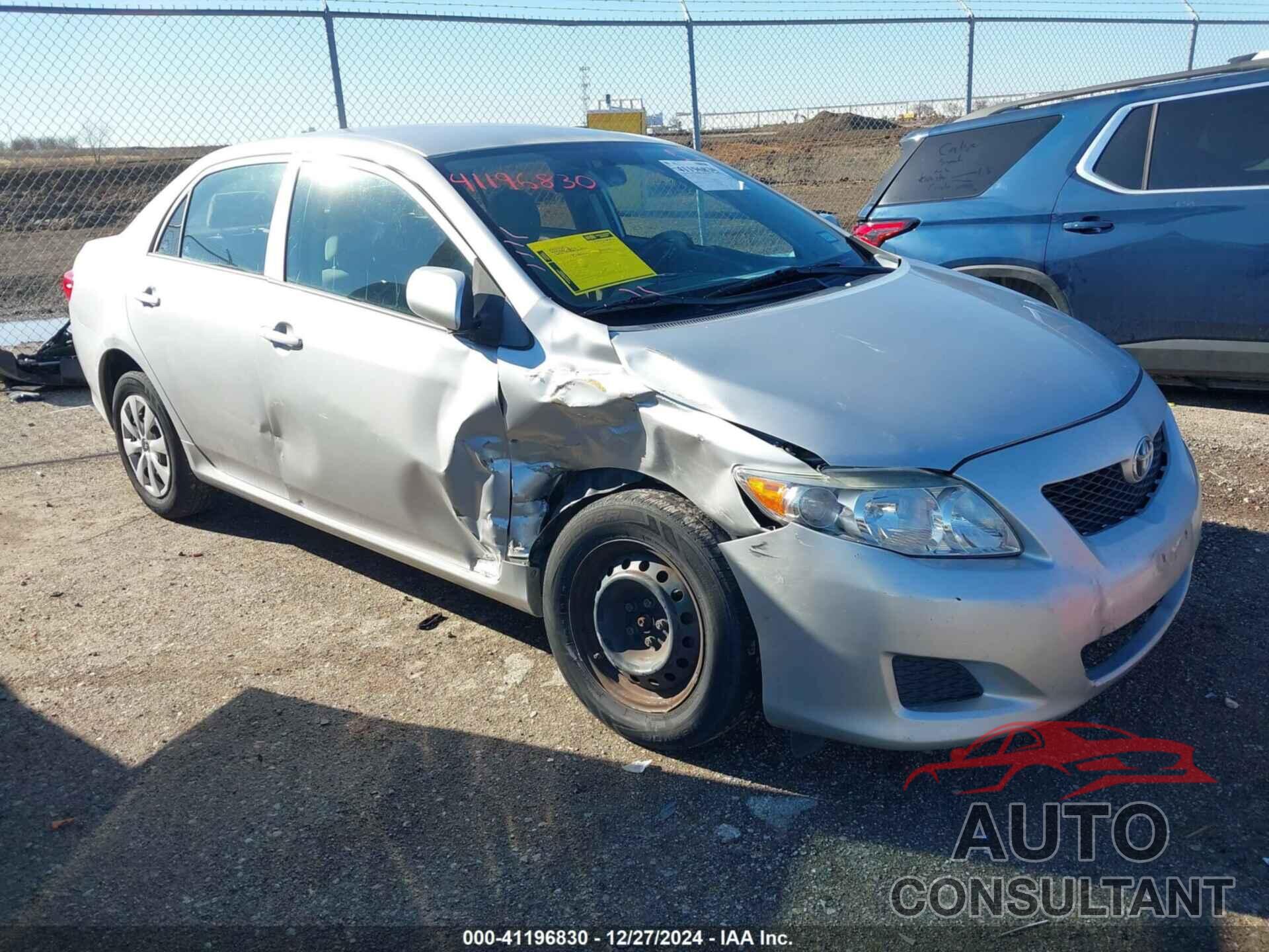 TOYOTA COROLLA 2010 - 1NXBU4EE0AZ343776