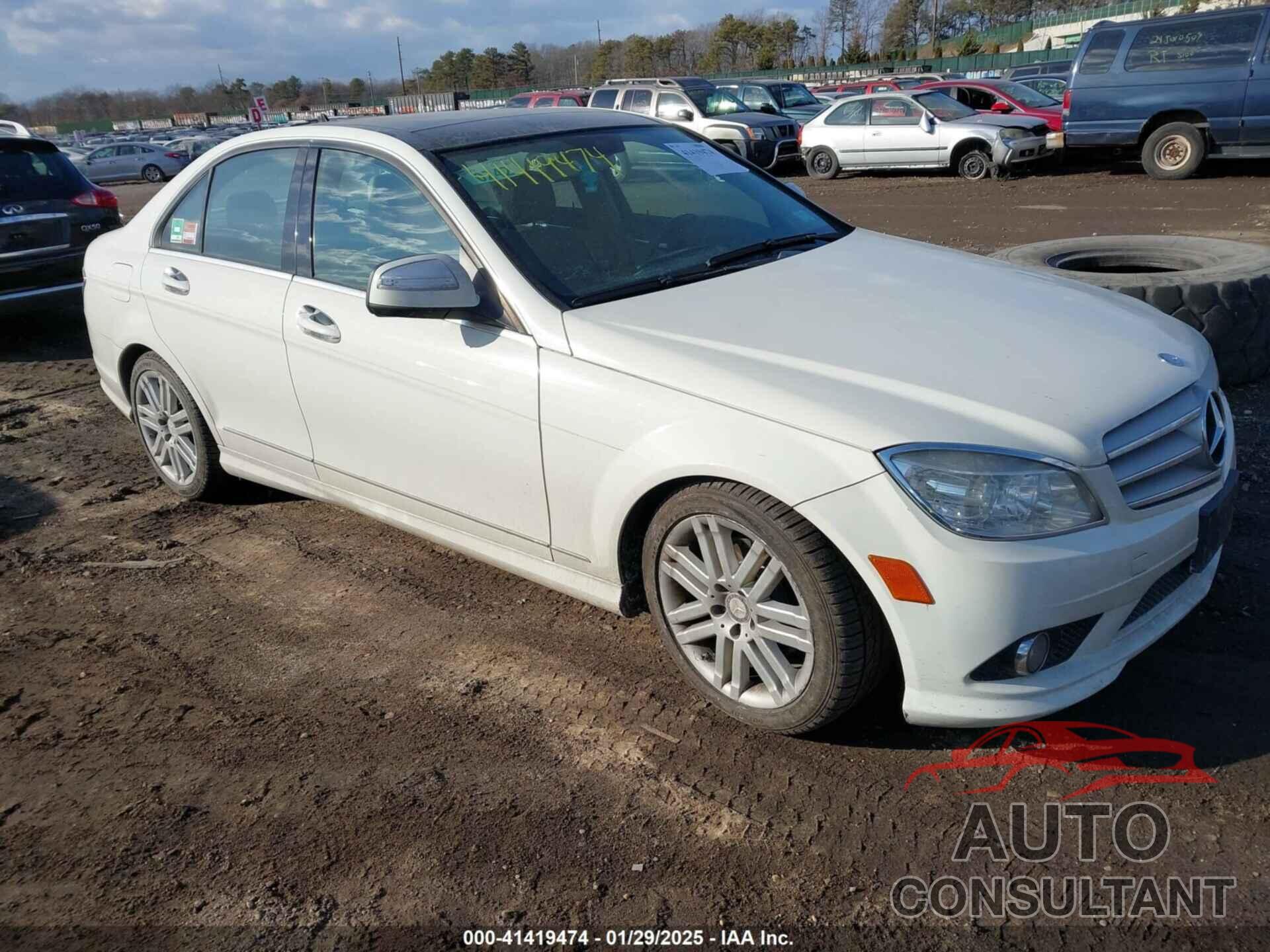 MERCEDES-BENZ C 300 2009 - WDDGF81X99F273493