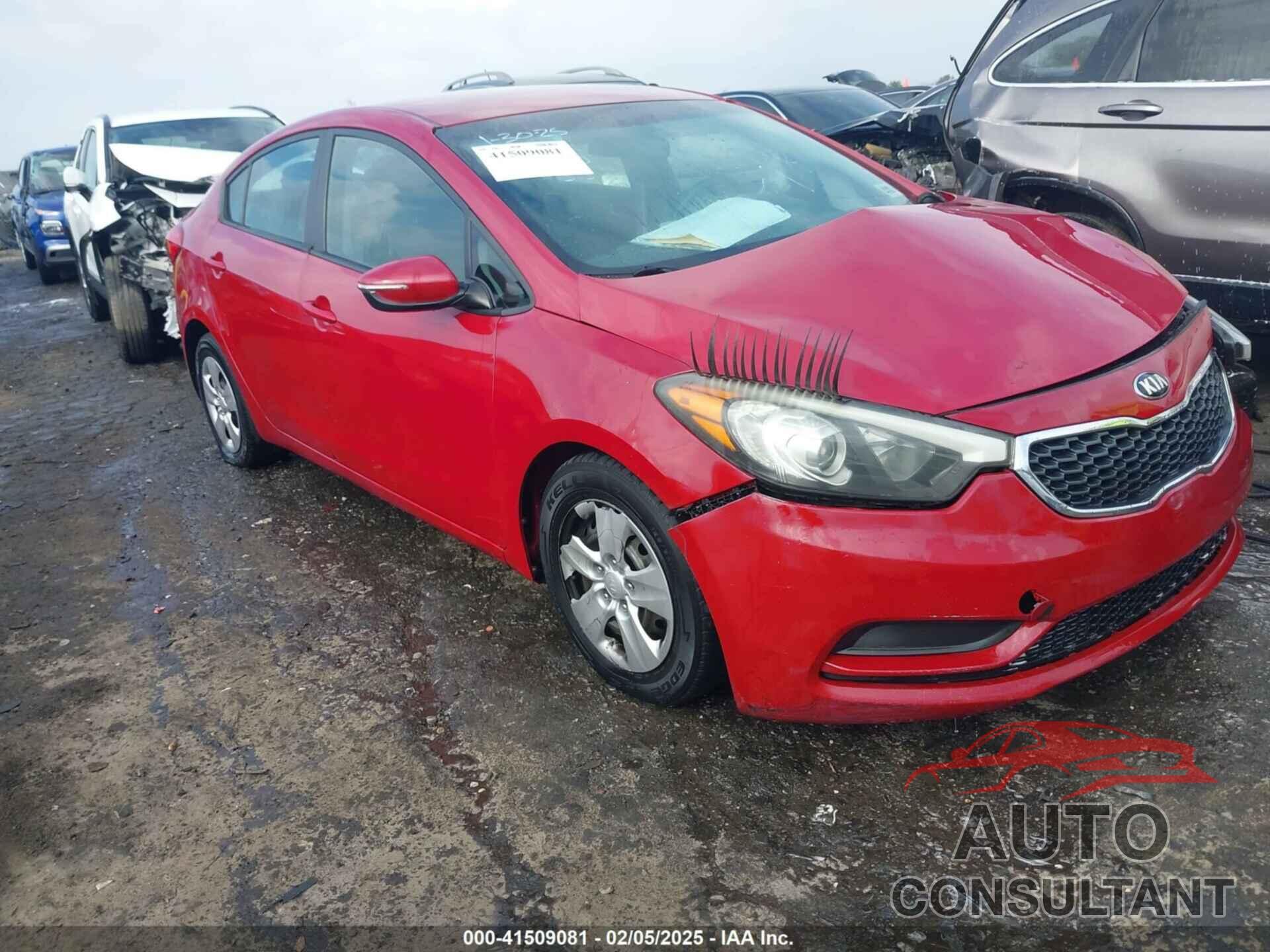 KIA FORTE 2015 - KNAFX4A67F5381306