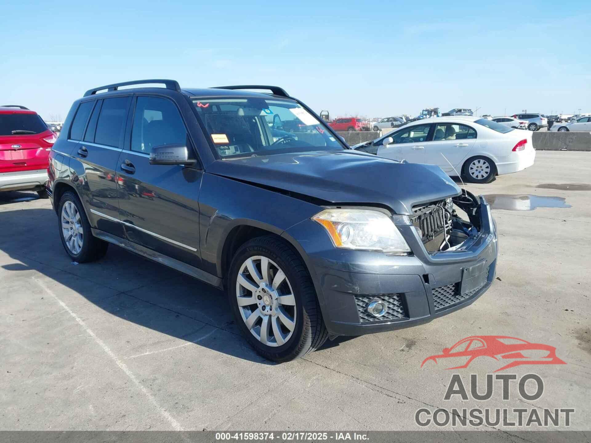 MERCEDES-BENZ GLK 350 2011 - WDCGG5GB9BF646484