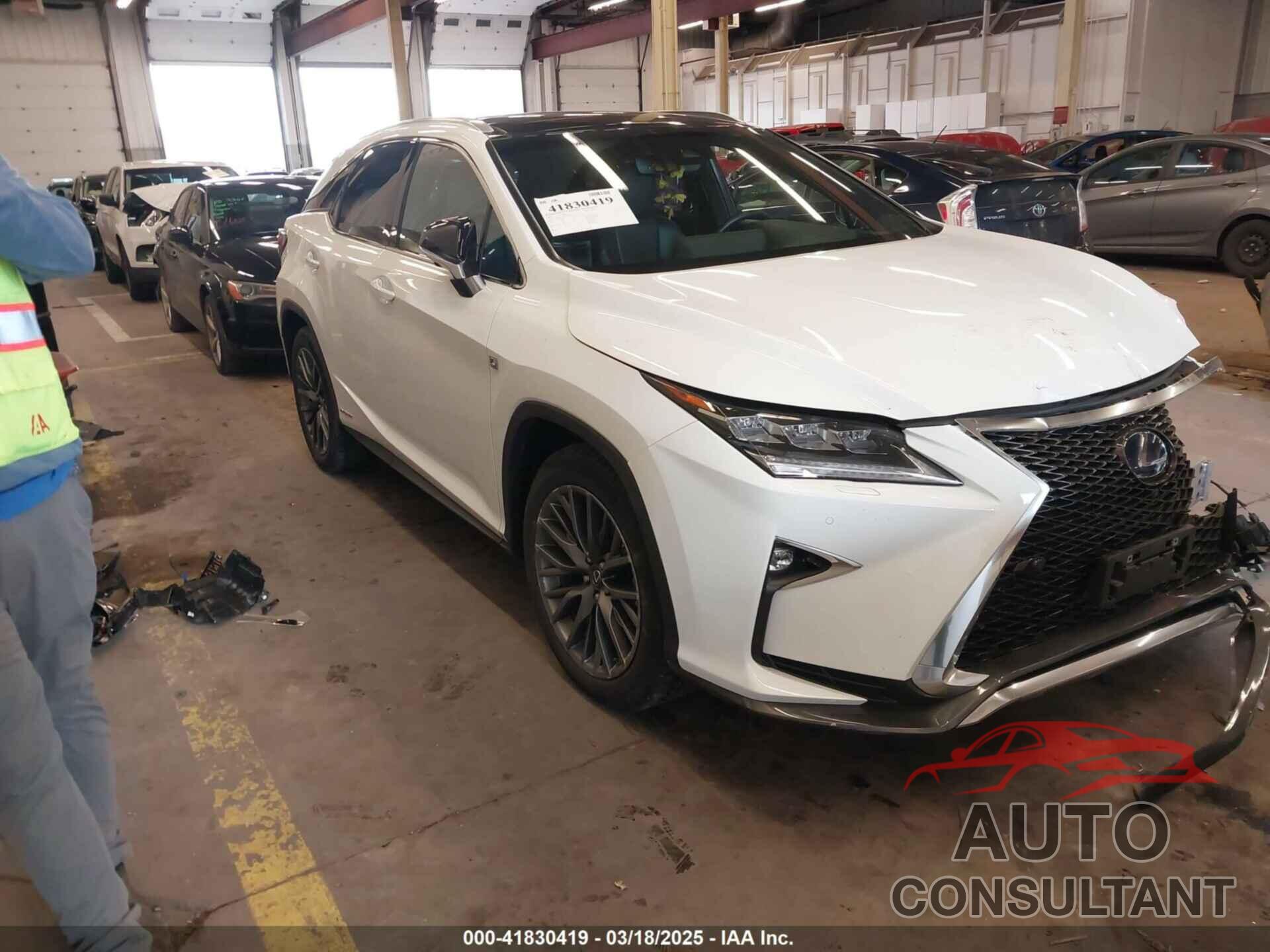 LEXUS RX 450H 2016 - 2T2BGMCA1GC004487
