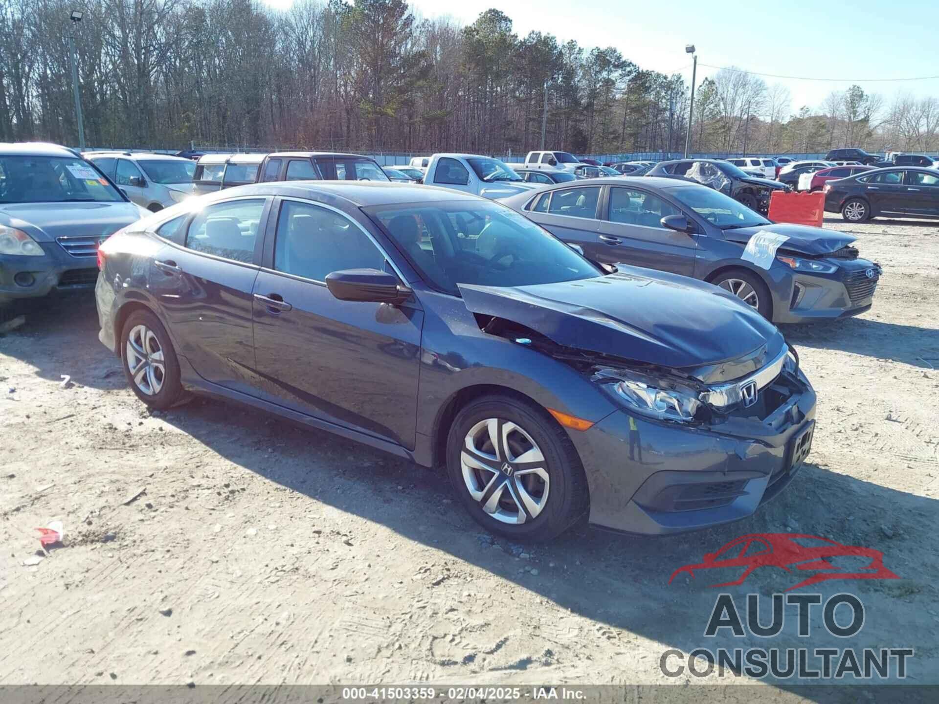 HONDA CIVIC 2017 - 19XFC2F54HE034543