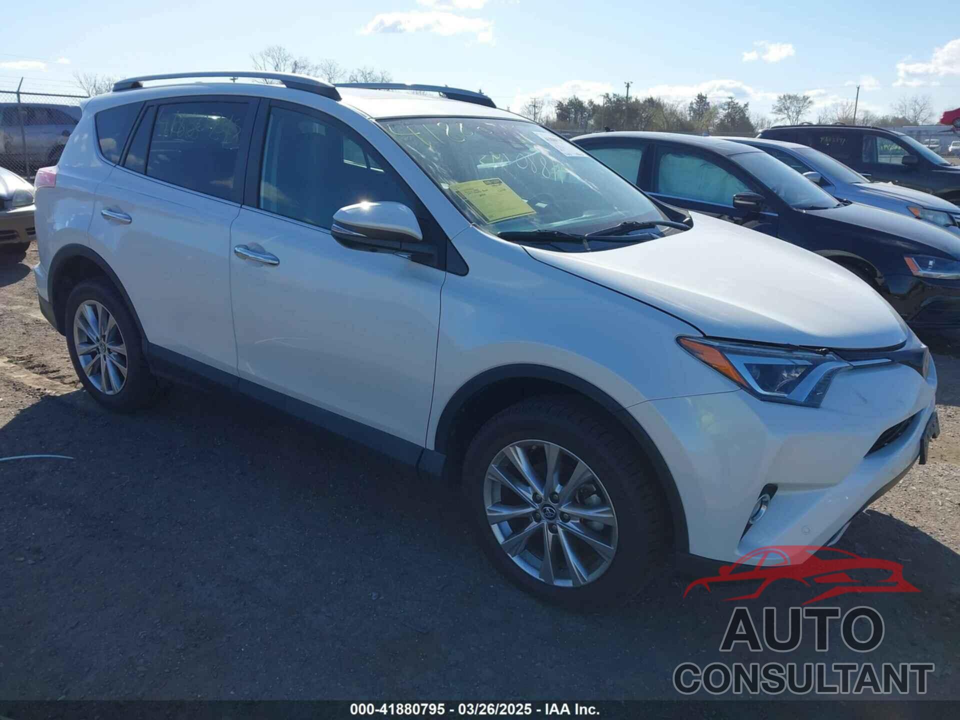 TOYOTA RAV4 2017 - 2T3DFREV5HW658672