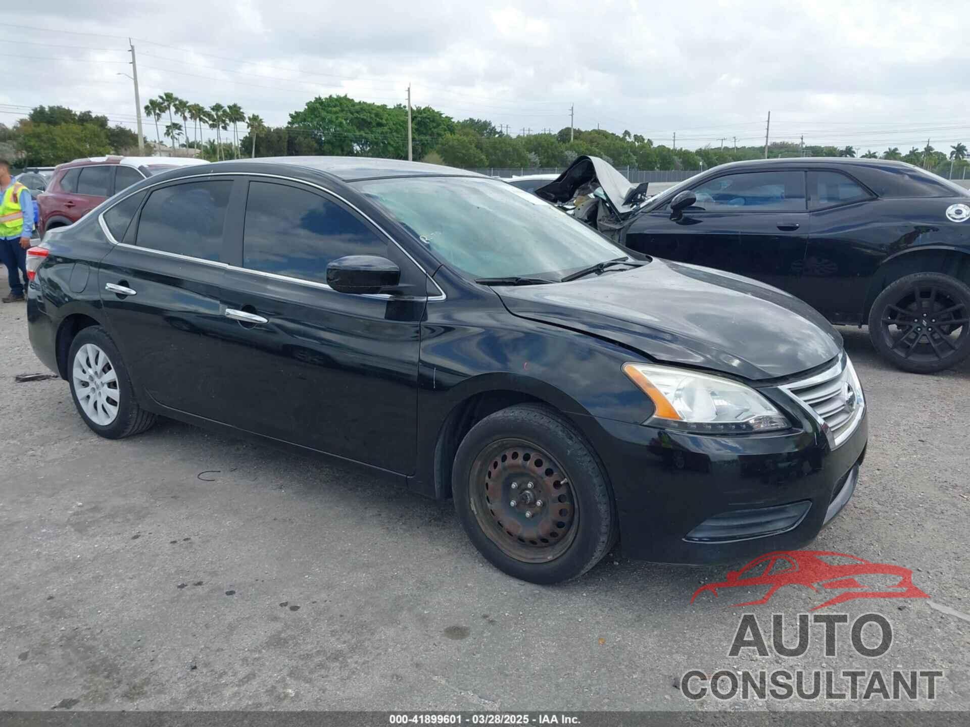 NISSAN SENTRA 2013 - 3N1AB7AP3DL773690