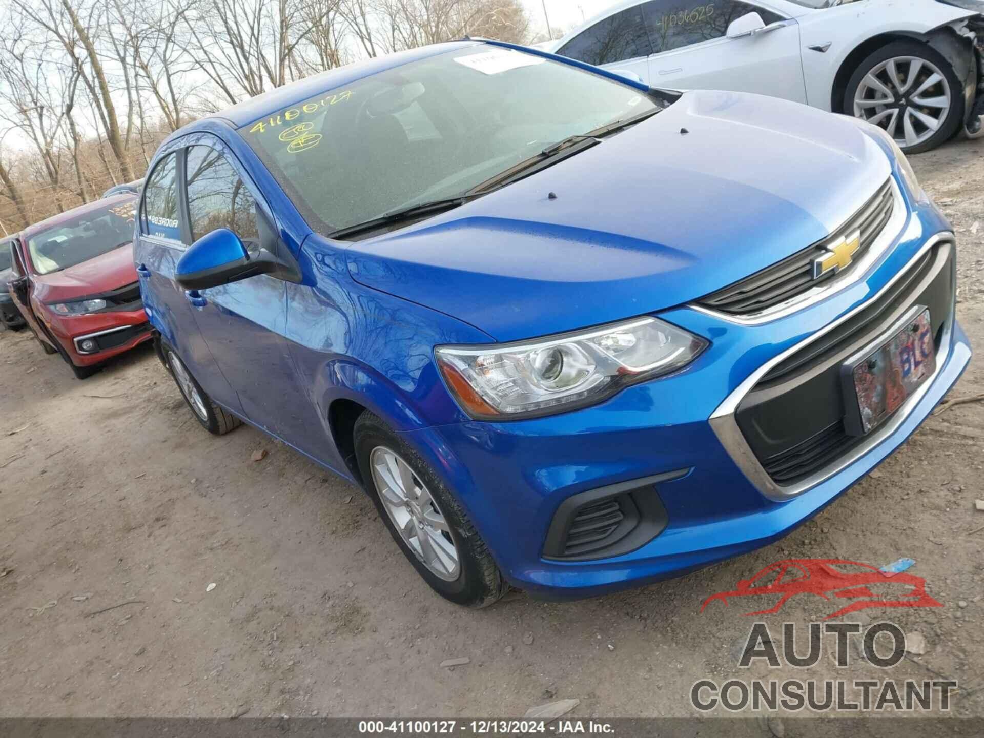 CHEVROLET SONIC 2019 - 1G1JD5SB9K4112739