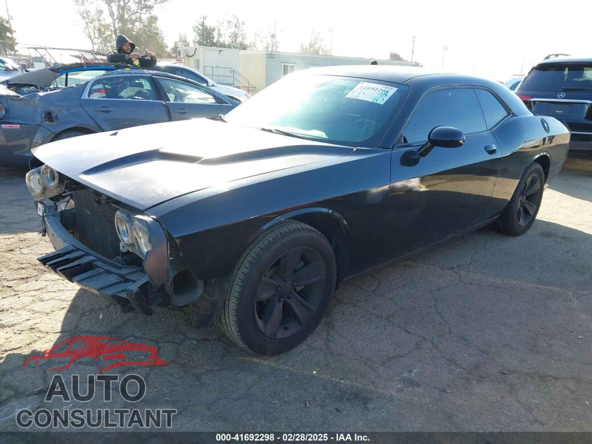 DODGE CHALLENGER 2016 - 2C3CDZAG9GH296972