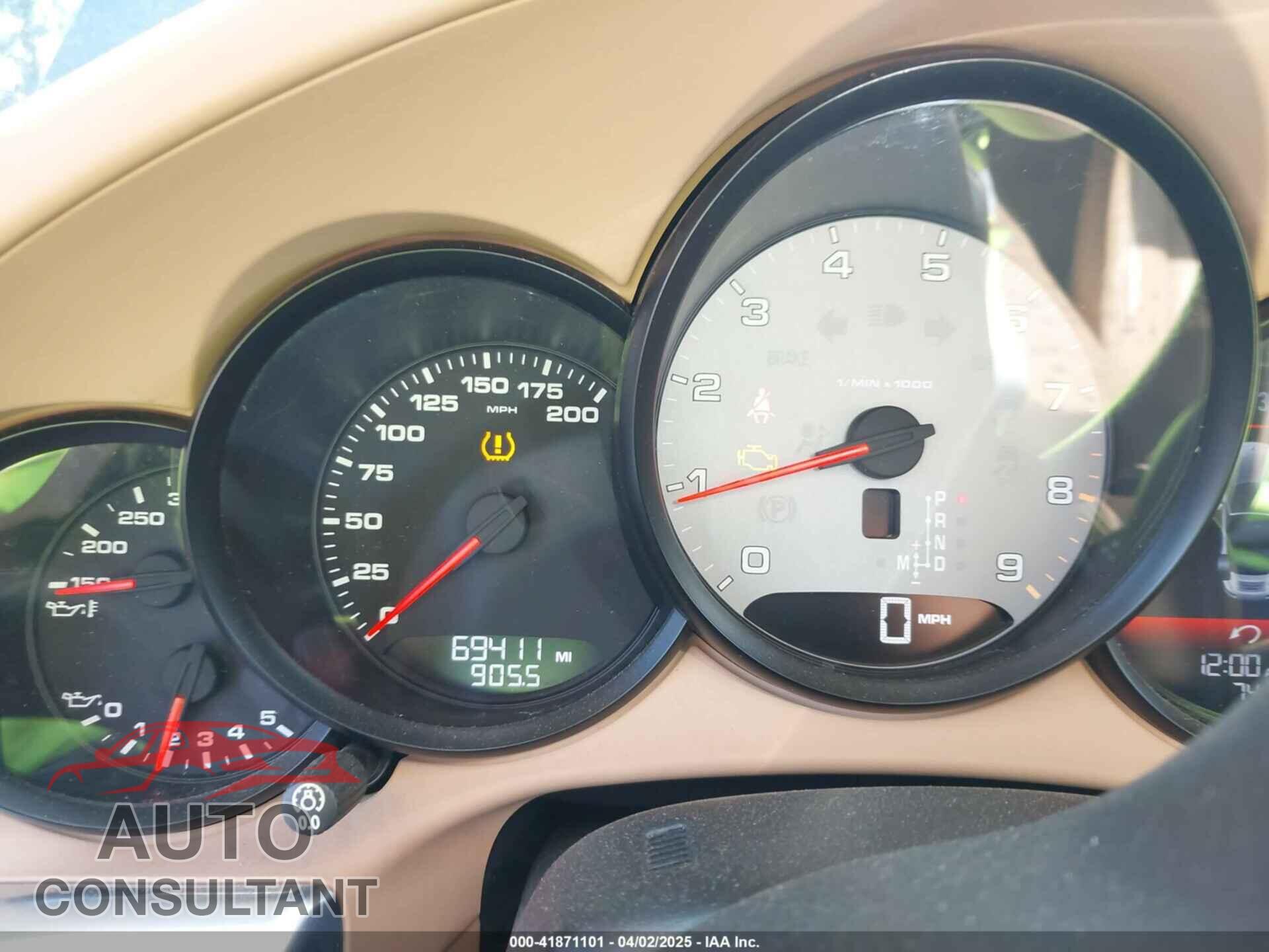 PORSCHE 911 2012 - WP0CB2A98CS154934