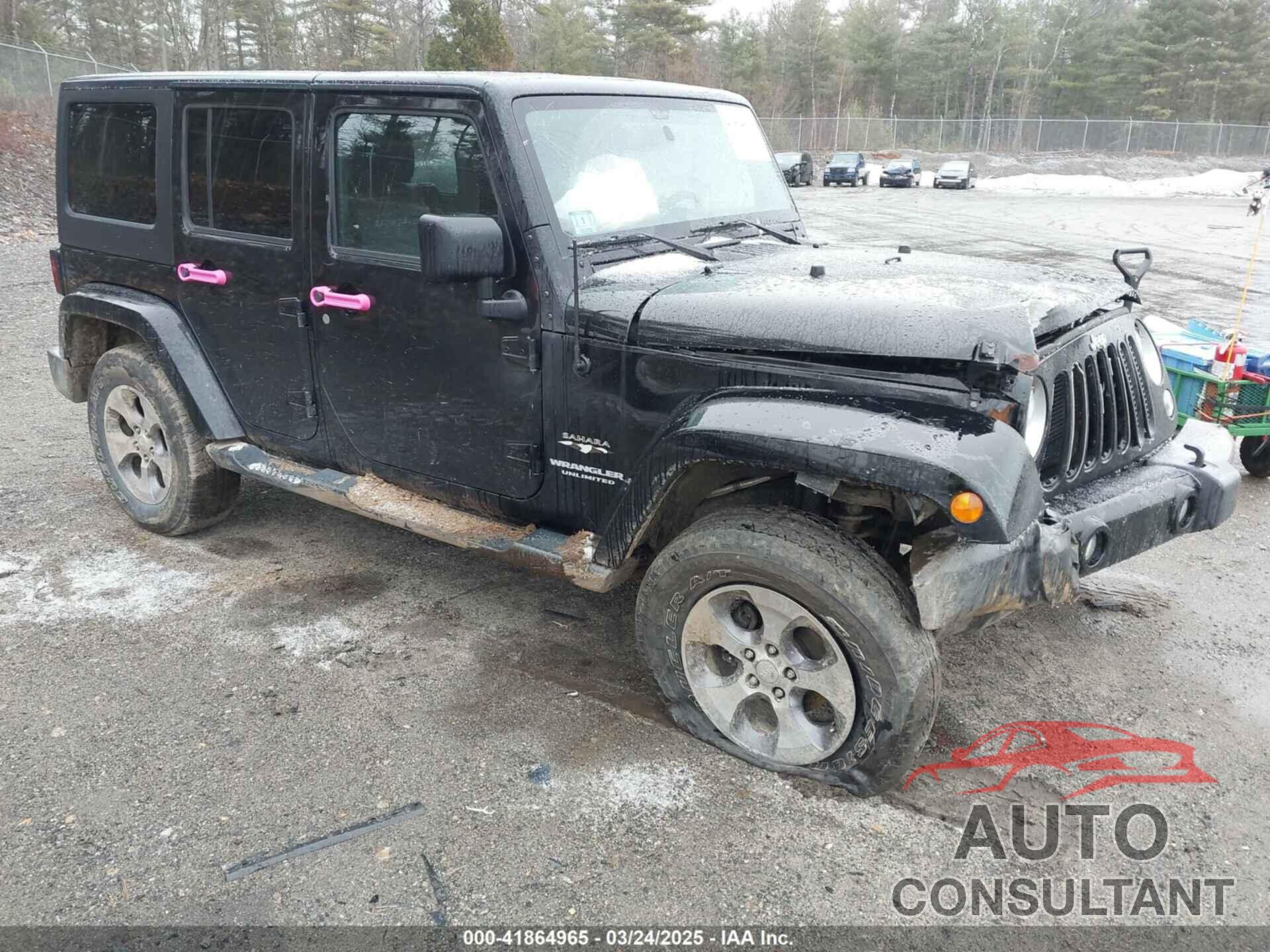 JEEP WRANGLER UNLIMITED 2016 - 1C4HJWEG3GL181371