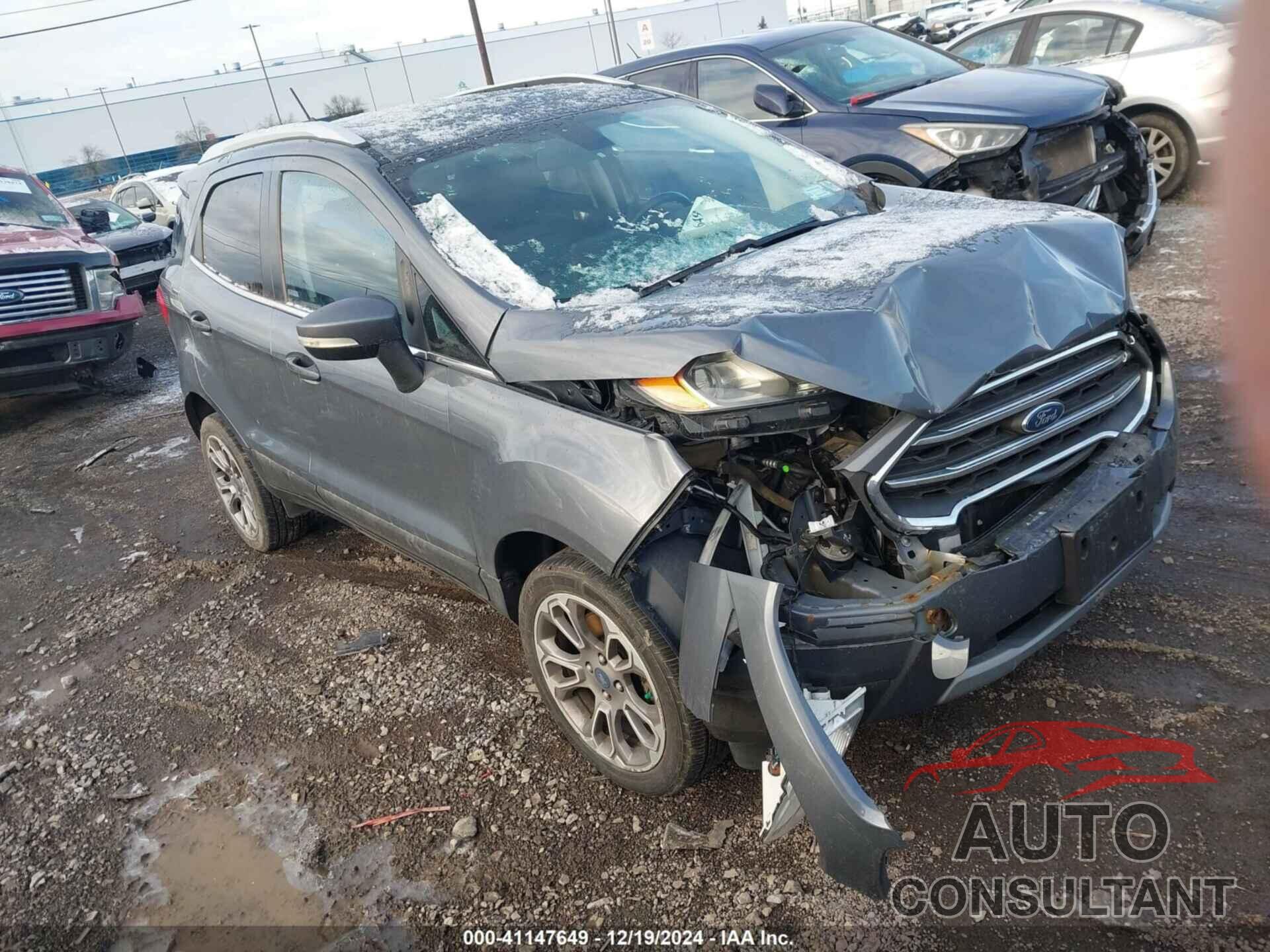 FORD ECOSPORT 2018 - MAJ6P1WL0JC181409