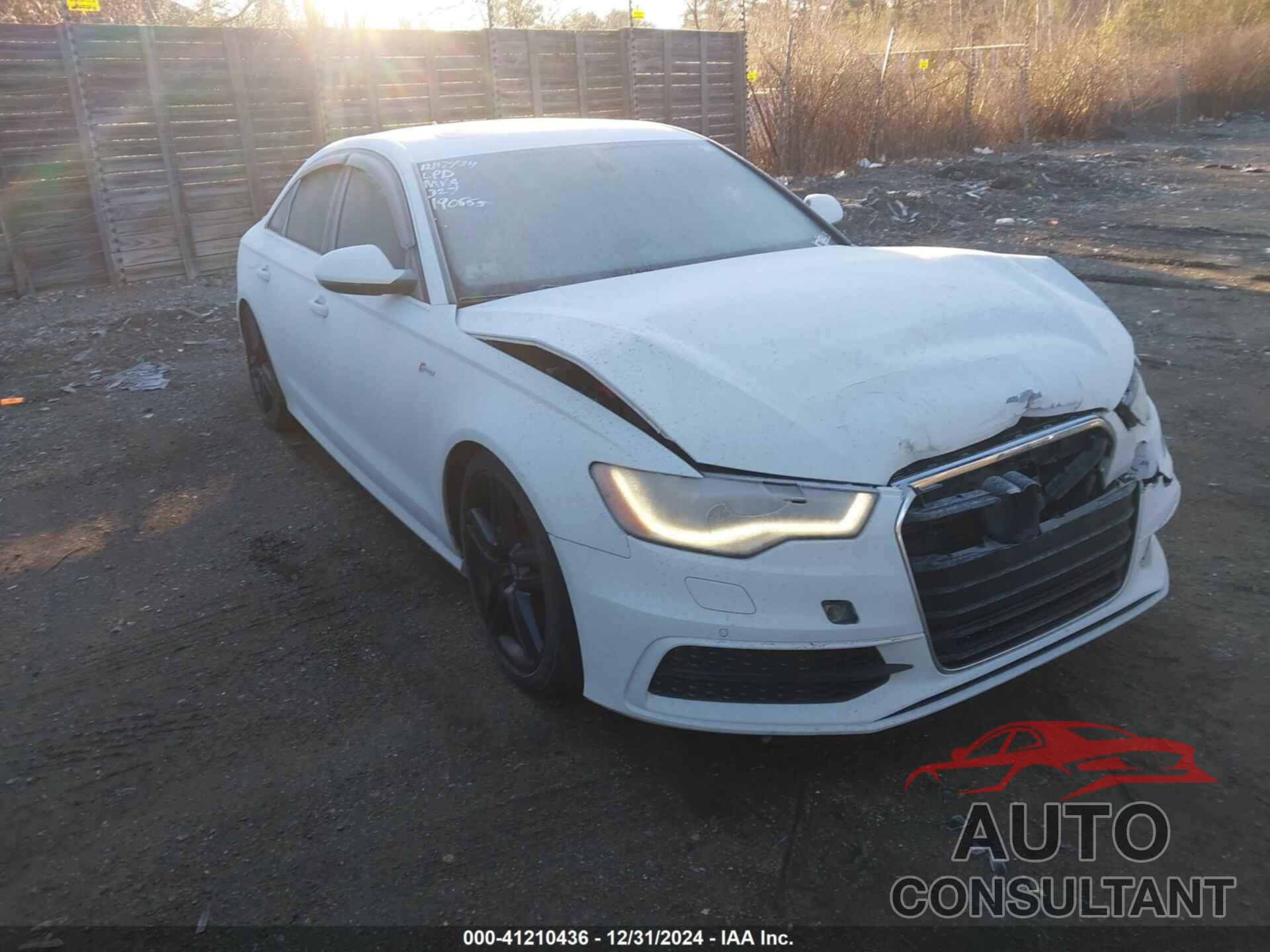 AUDI A6 2015 - WAUFGAFC9FN046108