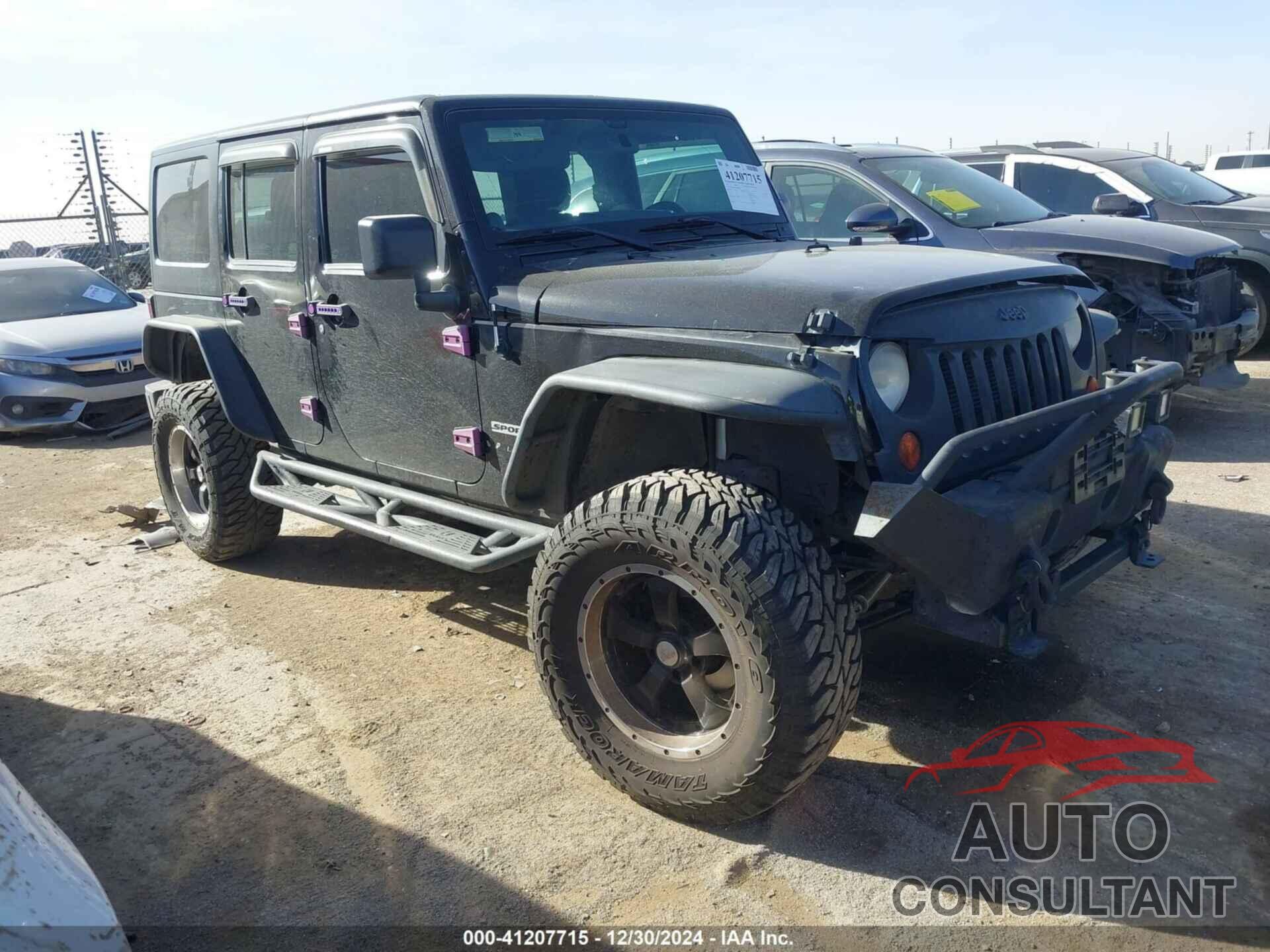 JEEP WRANGLER UNLIMITED 2013 - 1C4BJWDG9DL569109