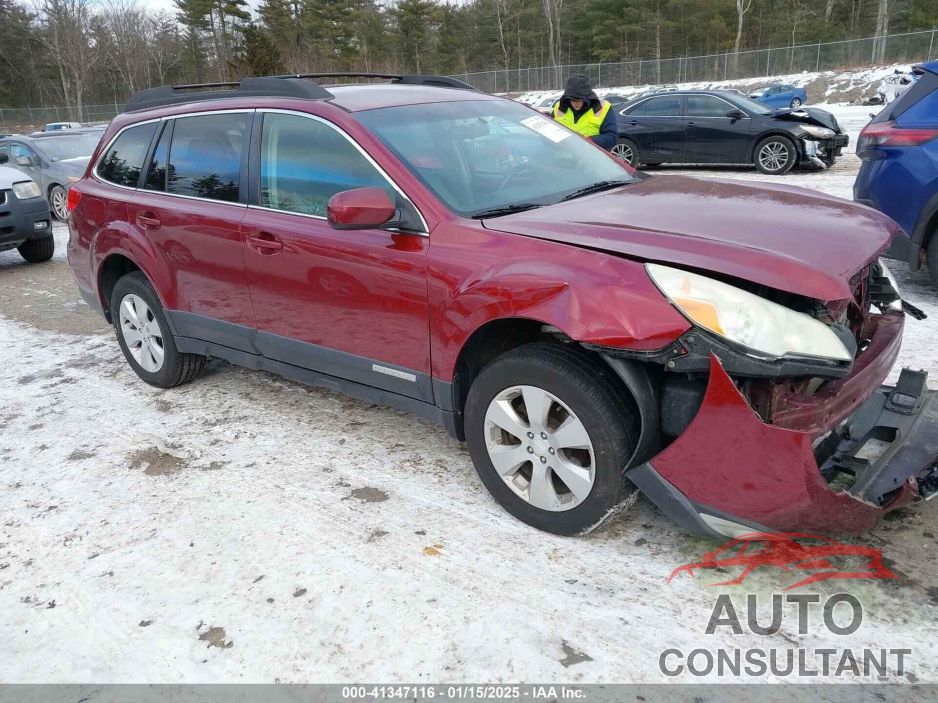 SUBARU OUTBACK 2011 - 4S4BRBCC9B3310483