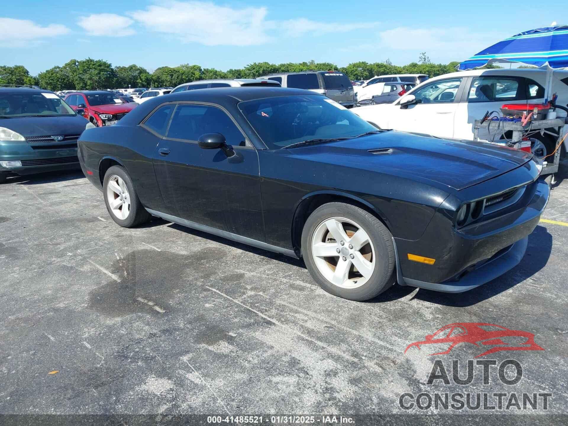 DODGE CHALLENGER 2012 - 2C3CDYAG3CH130970