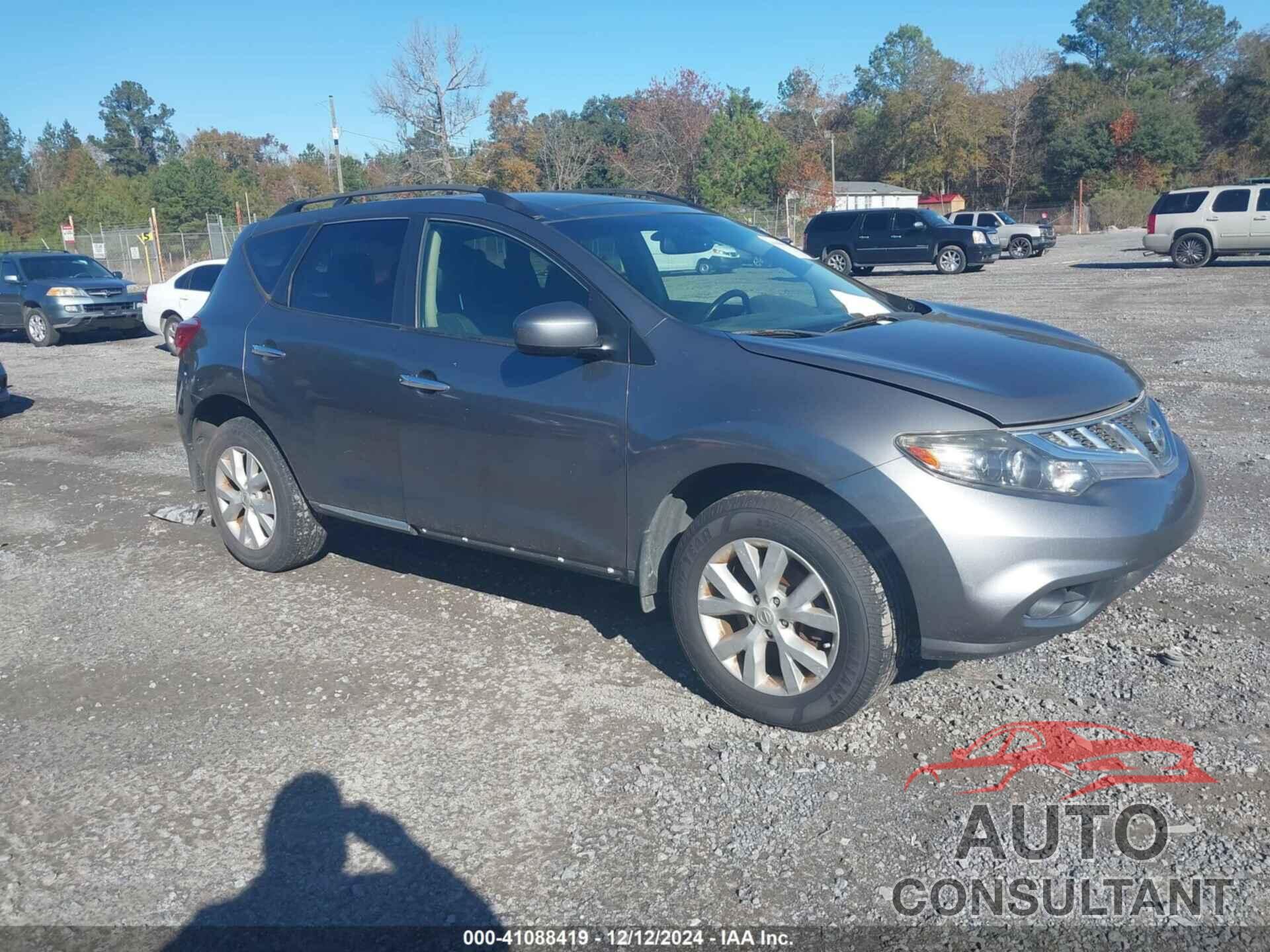 NISSAN MURANO 2014 - JN8AZ1MW4EW532293