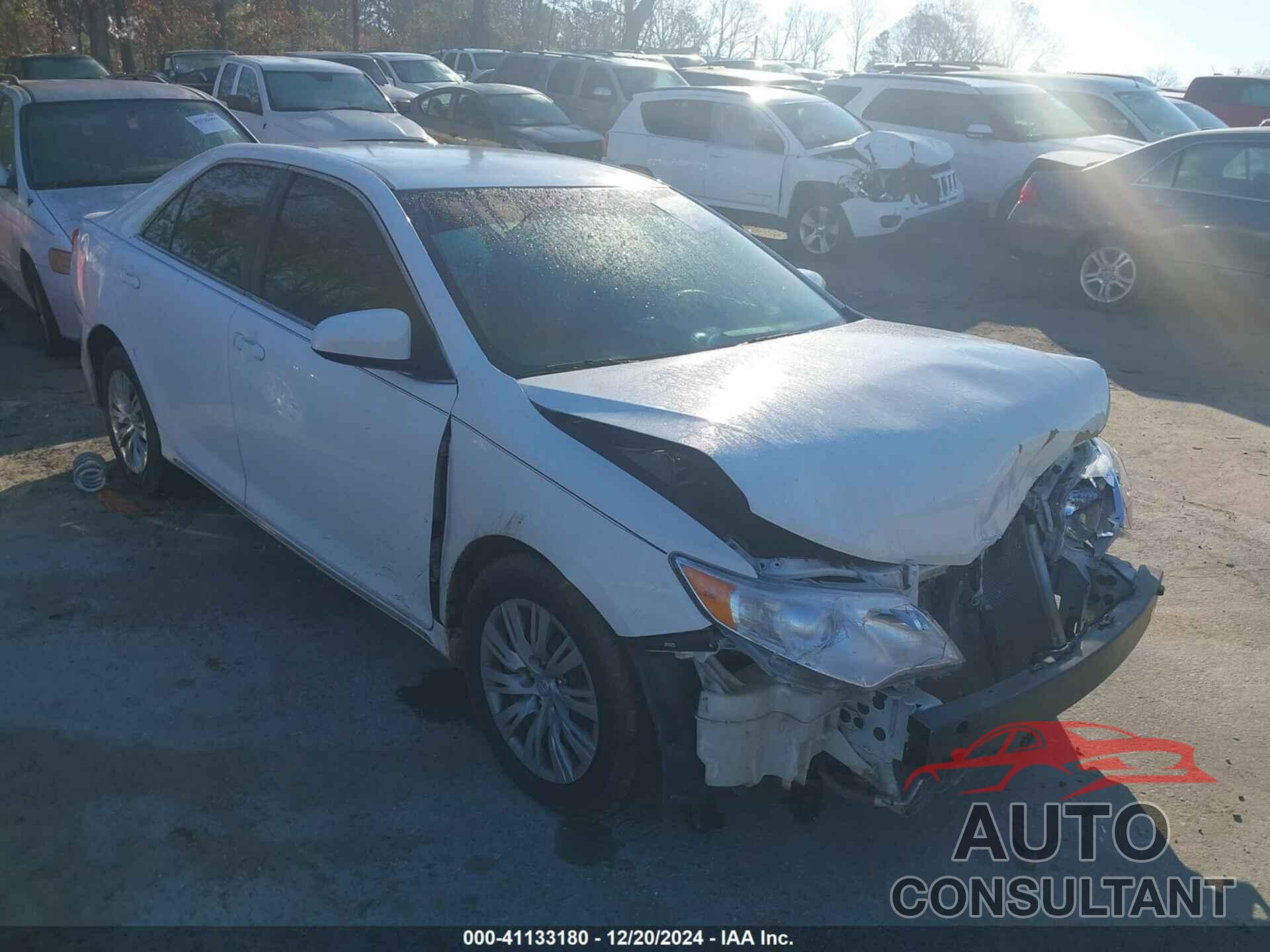 TOYOTA CAMRY 2012 - 4T1BF1FK4CU113481