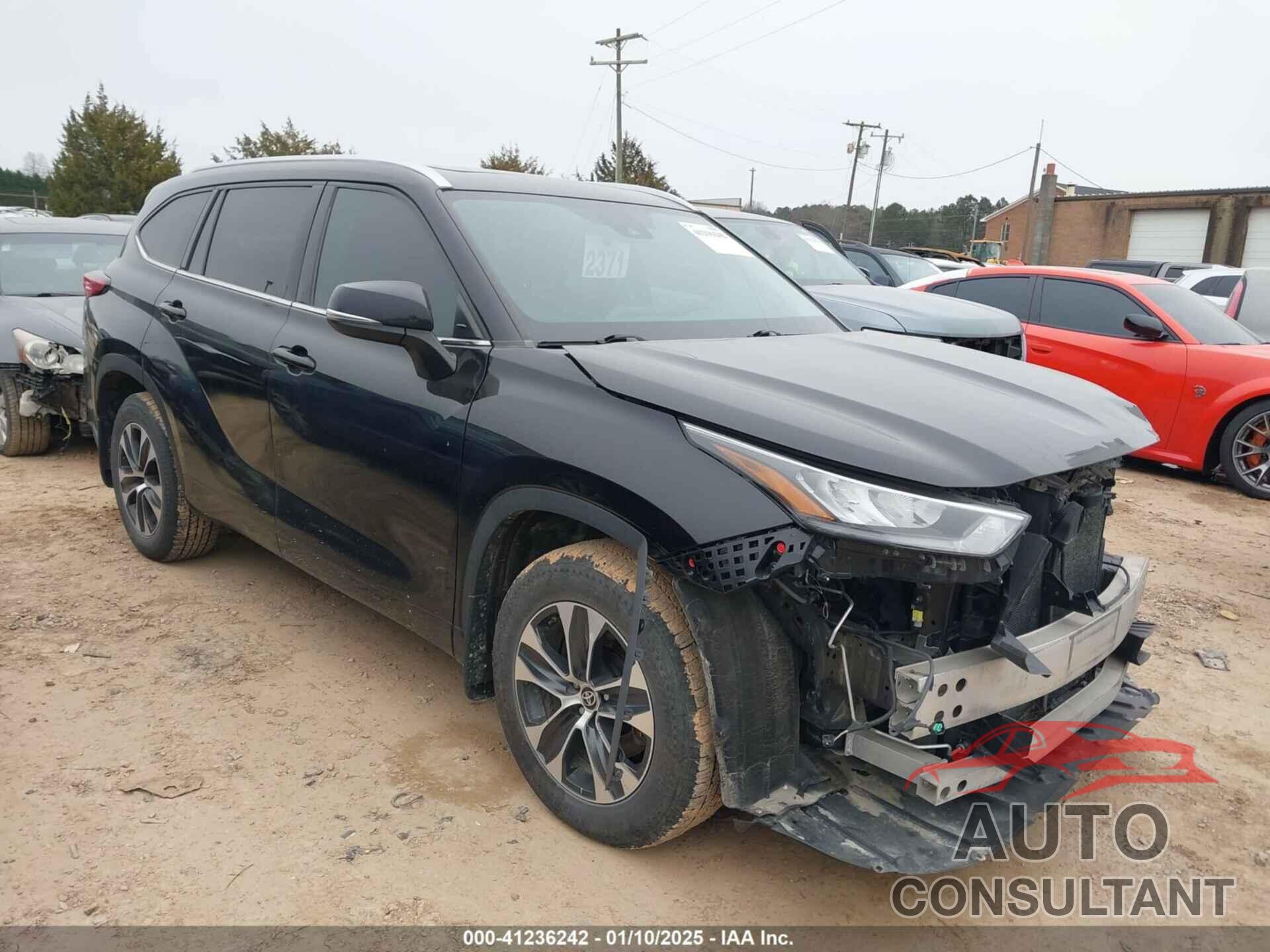 TOYOTA HIGHLANDER 2020 - 5TDHZRBH7LS025107