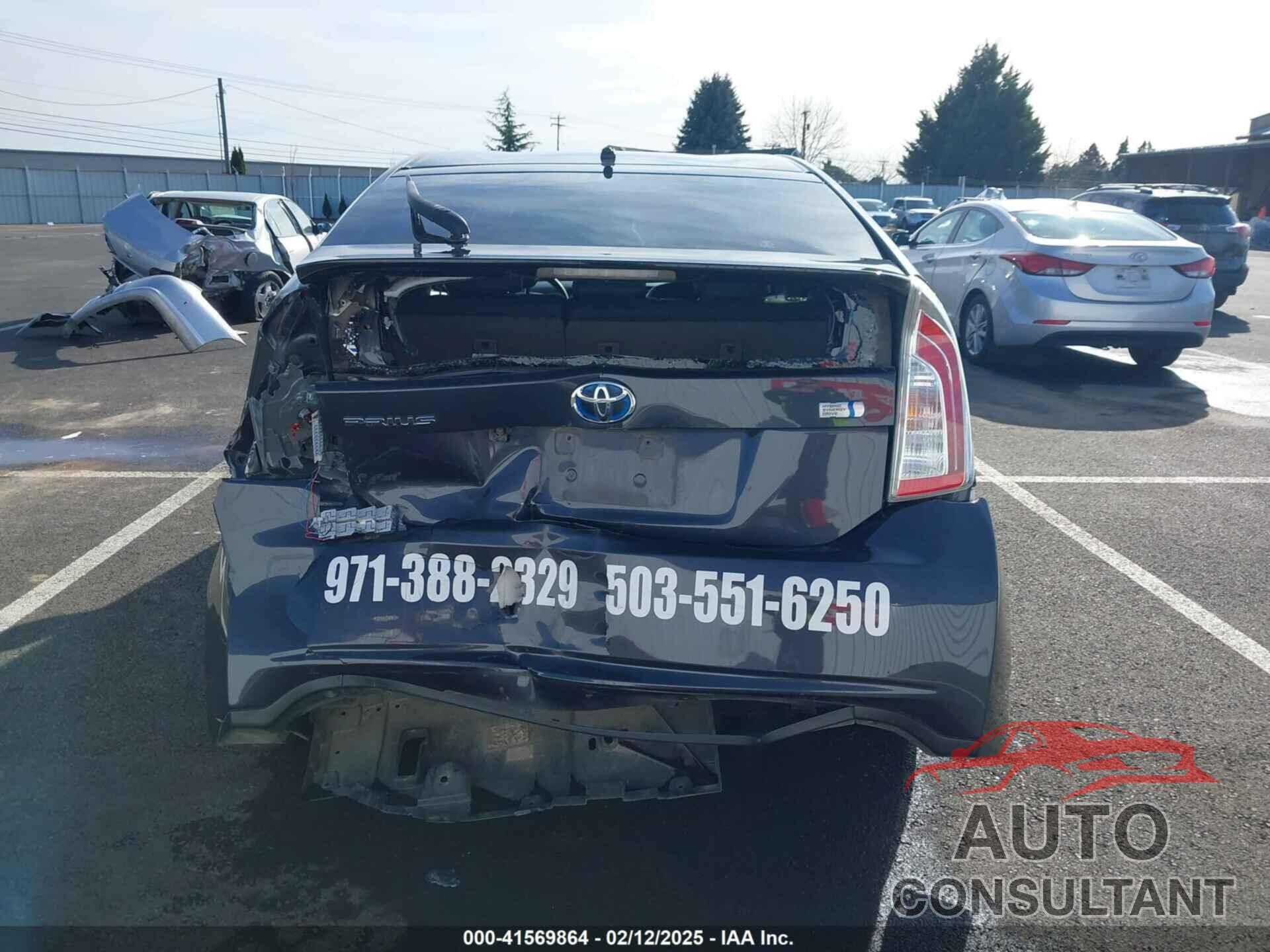 TOYOTA PRIUS 2014 - JTDKN3DU3E1743858