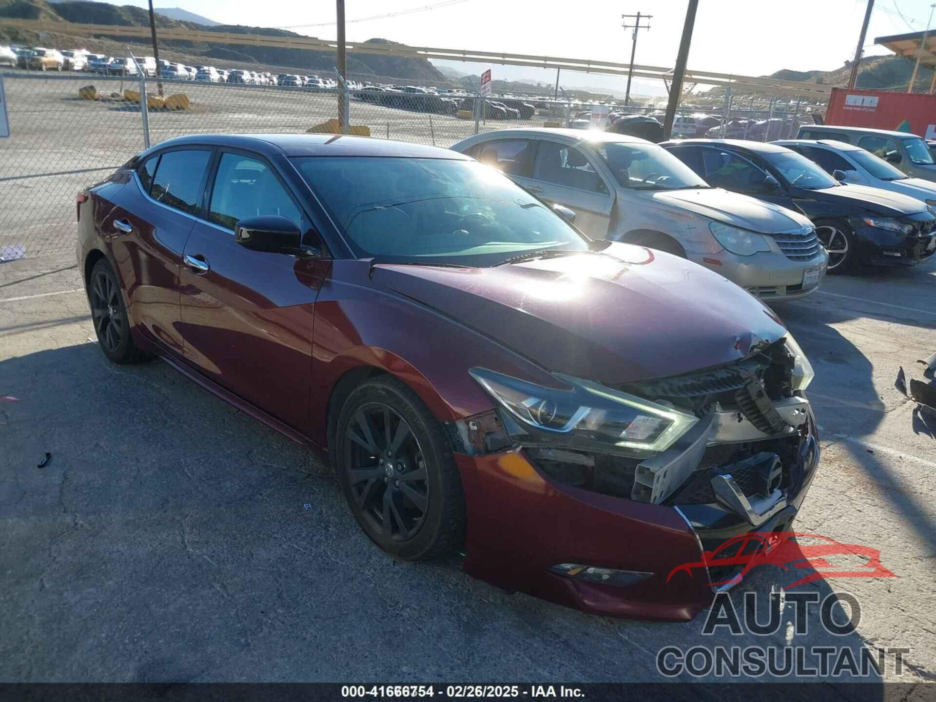 NISSAN MAXIMA 2017 - 1N4AA6AP6HC398637