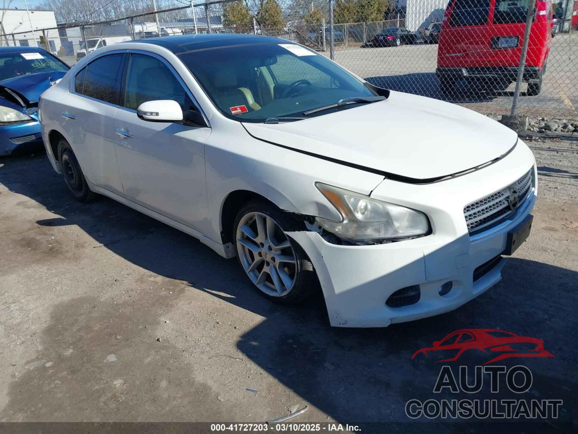 NISSAN MAXIMA 2010 - 1N4AA5AP9AC867672