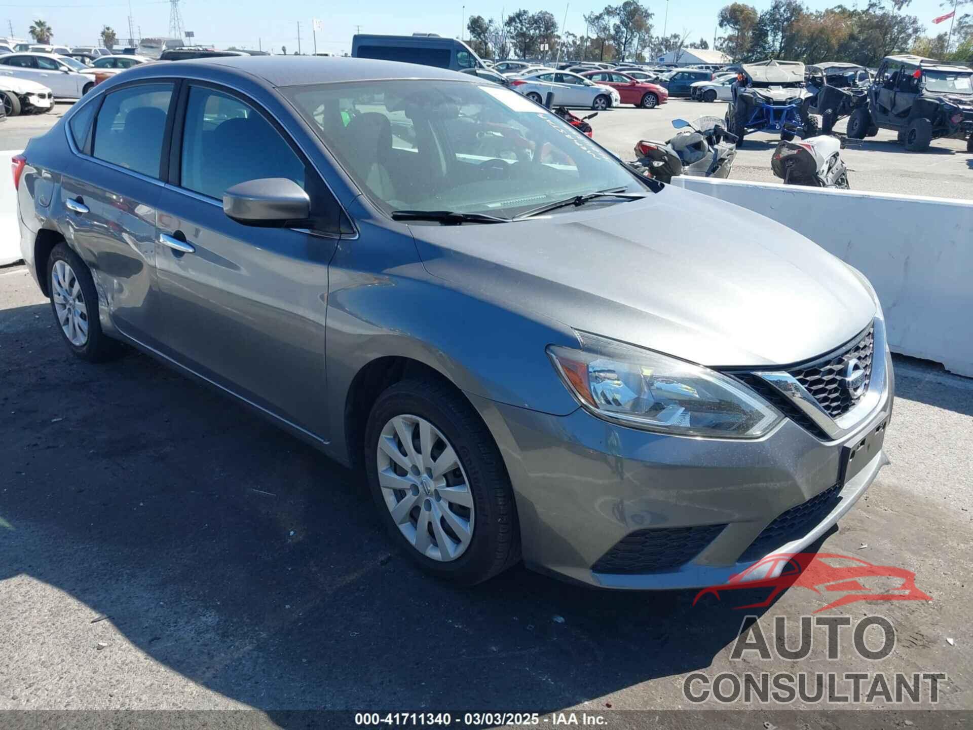 NISSAN SENTRA 2018 - 3N1AB7AP1JY255270
