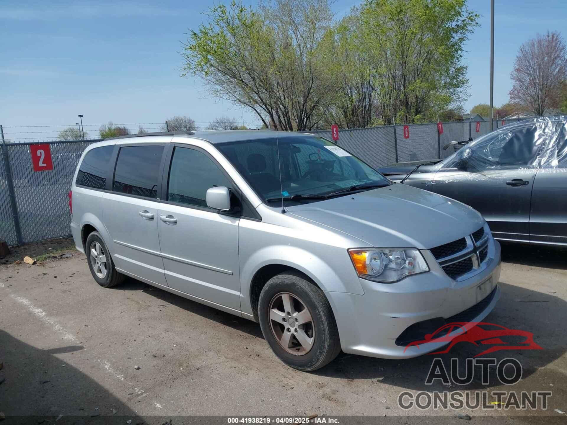 DODGE GRAND CARAVAN 2012 - 2C4RDGCG9CR358253