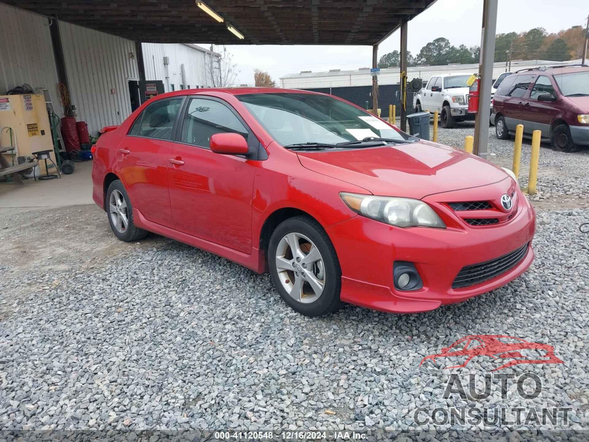 TOYOTA COROLLA 2012 - 2T1BU4EE3CC887855