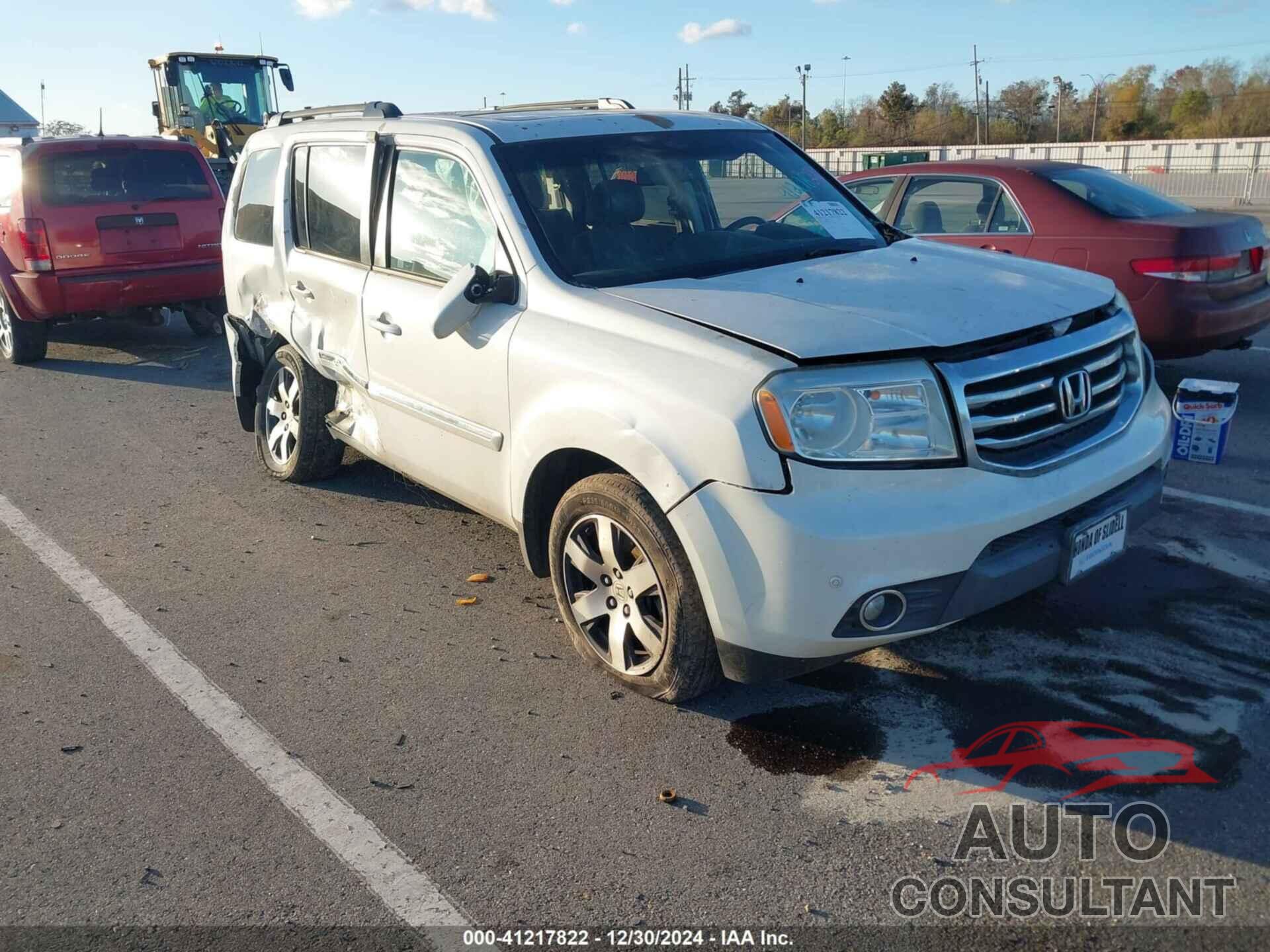 HONDA PILOT 2012 - 5FNYF3H98CB027278