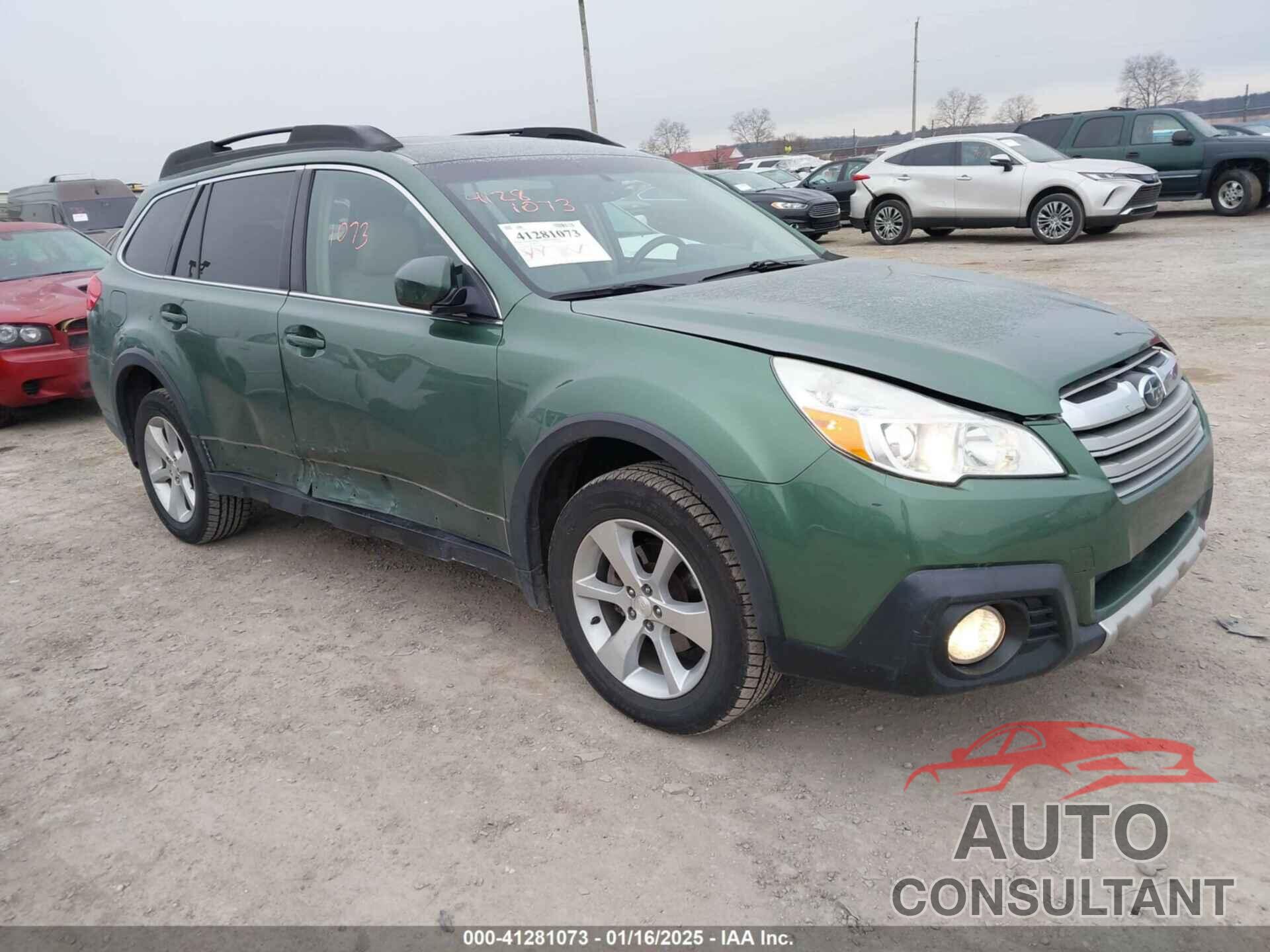 SUBARU OUTBACK 2013 - 4S4BRBKC7D3246691