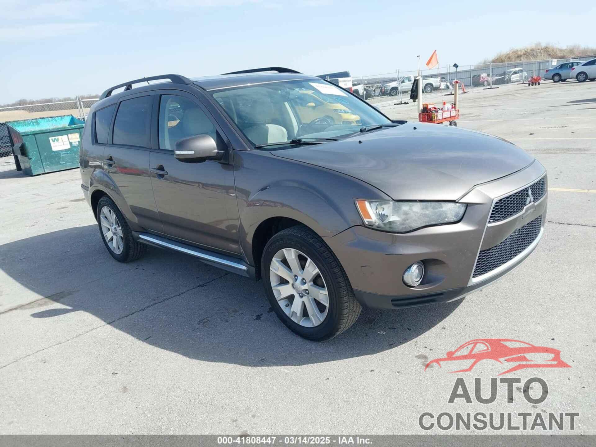 MITSUBISHI OUTLANDER 2012 - JA4JT3AW5CU003452