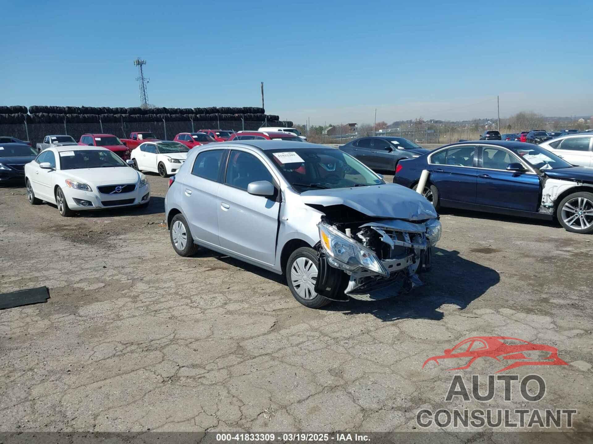 MITSUBISHI MIRAGE 2021 - ML32AUHJ4MH008249