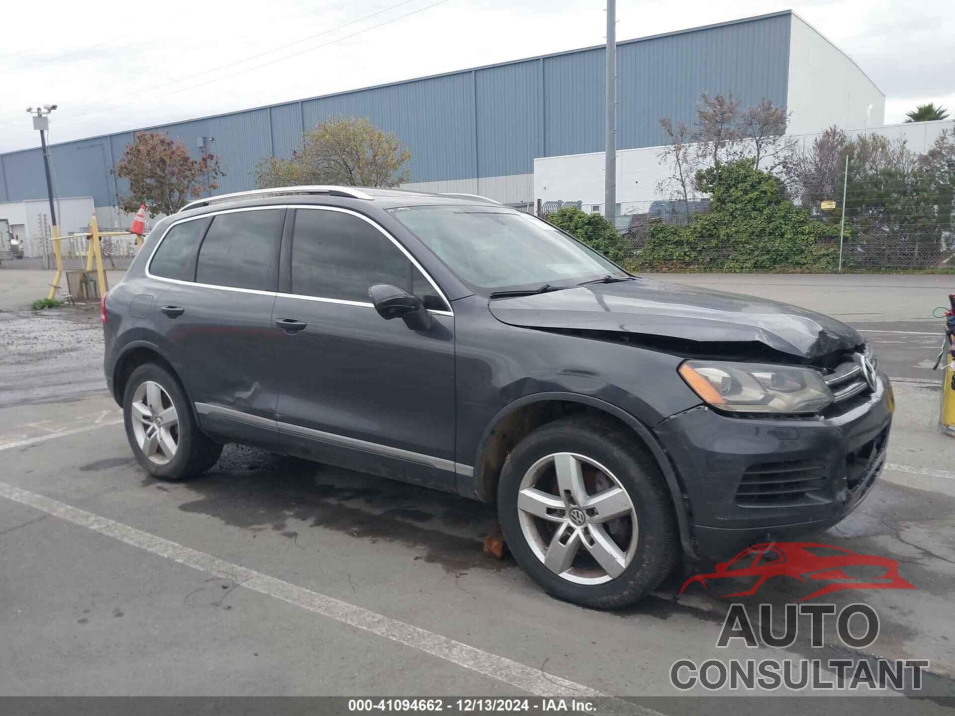 VOLKSWAGEN TOUAREG 2013 - WVGEP9BP7DD010339