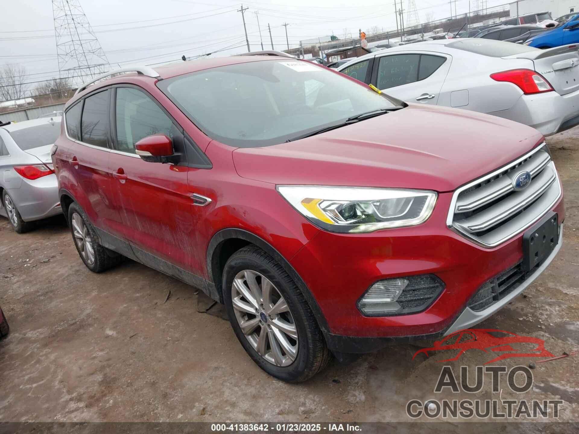 FORD ESCAPE 2017 - 1FMCU0JD8HUD82703