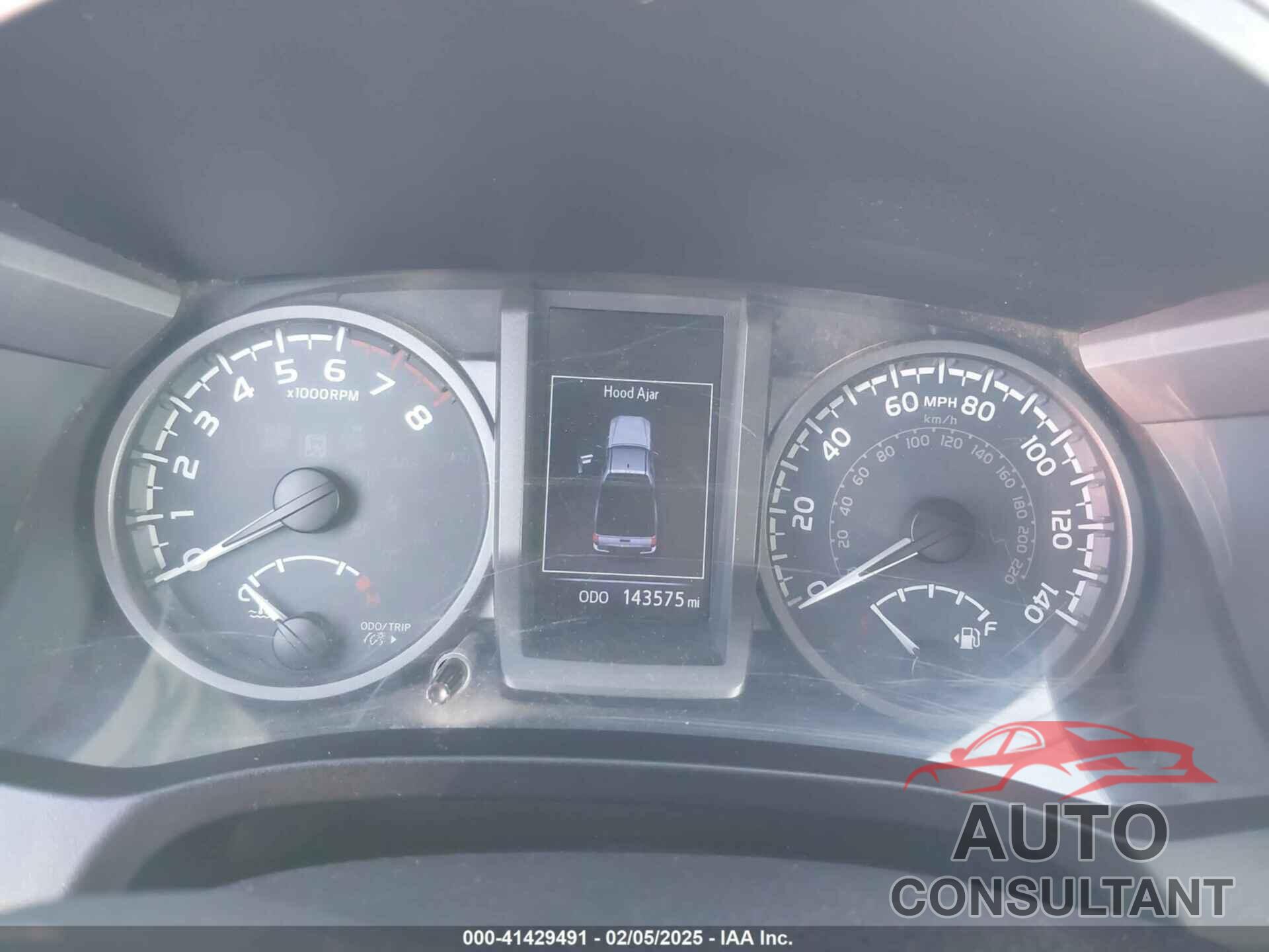 TOYOTA TACOMA 2017 - 5TFSZ5AN6HX099092