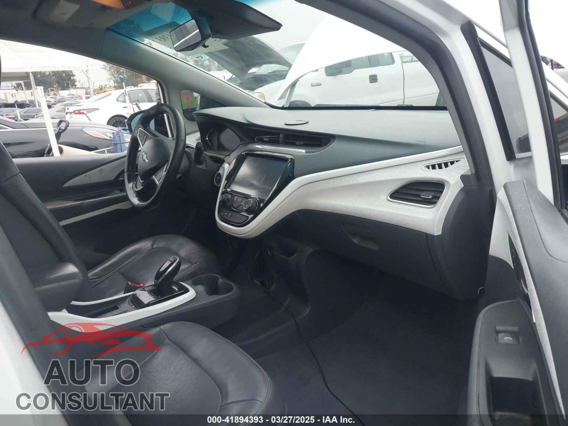 CHEVROLET BOLT EV 2017 - 1G1FX6S09H4185586