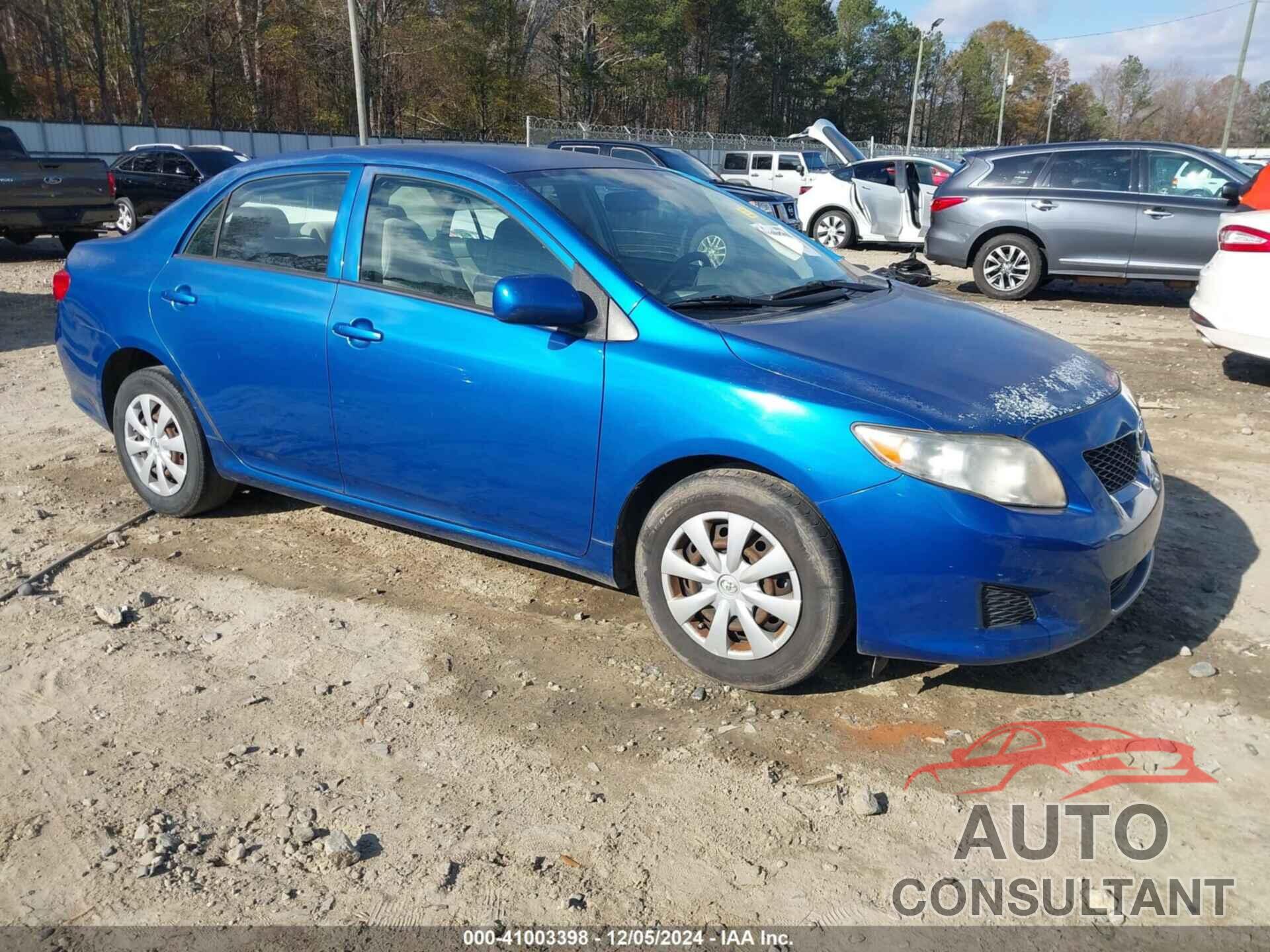 TOYOTA COROLLA 2010 - JTDBU4EE3A9117609