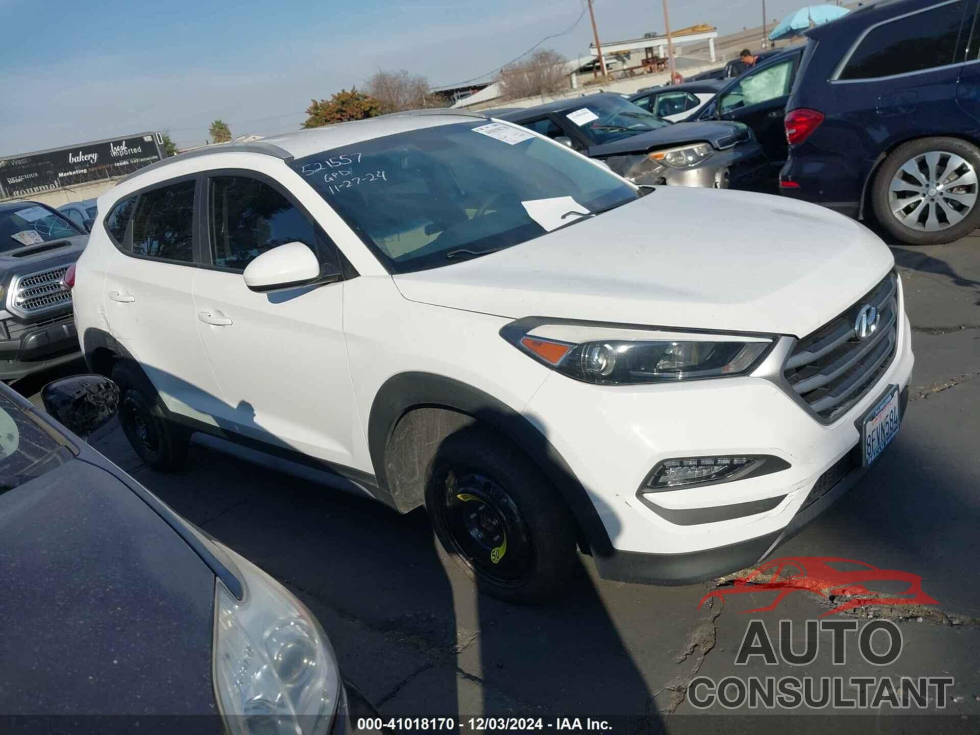 HYUNDAI TUCSON 2018 - KM8J33A44JU817055