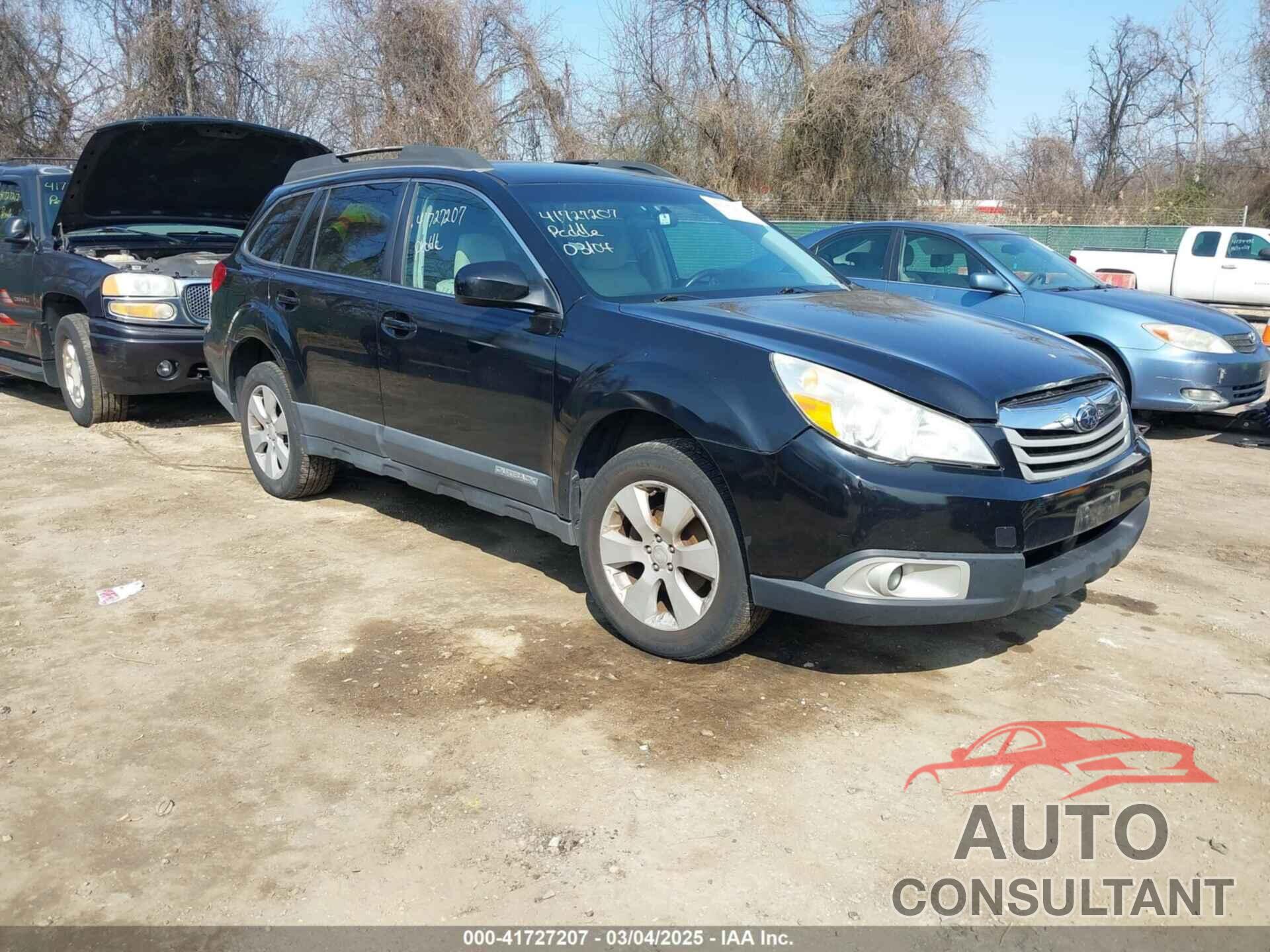 SUBARU OUTBACK 2010 - 4S4BRCBC4A3329402