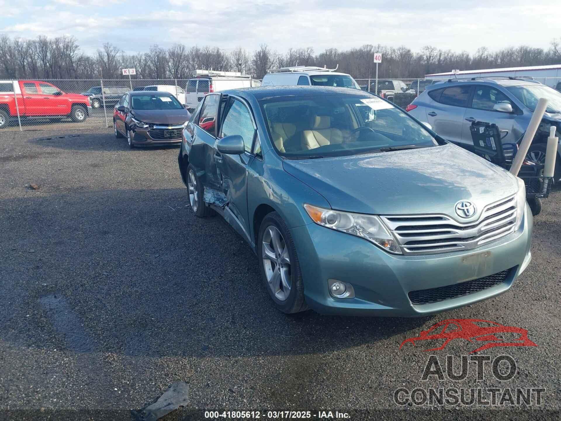 TOYOTA VENZA 2009 - 4T3ZK11A29U016224