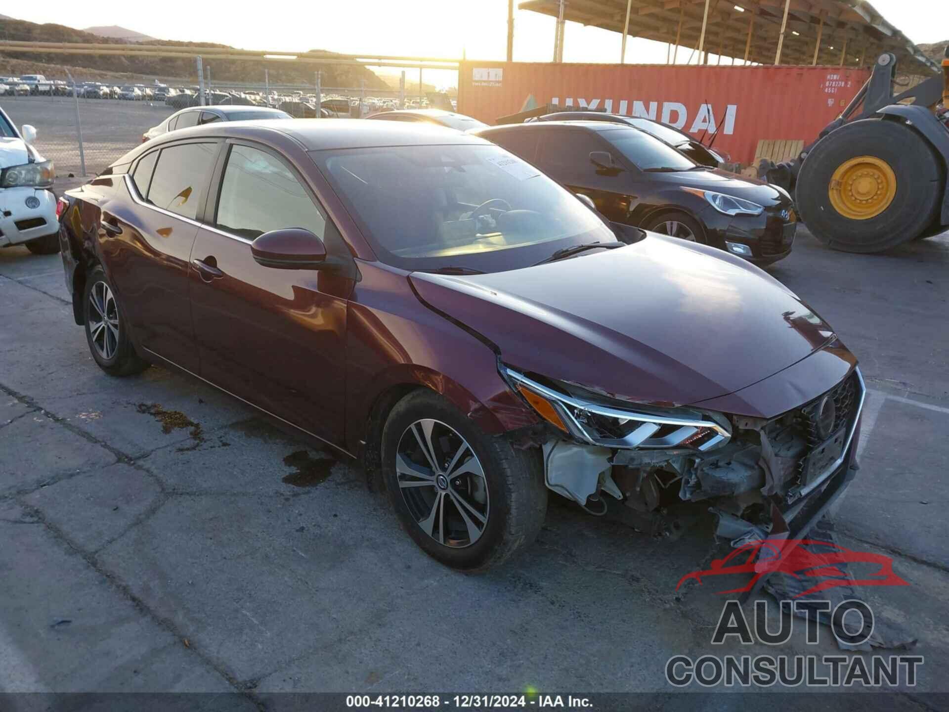 NISSAN SENTRA 2020 - 3N1AB8CV8LY244688