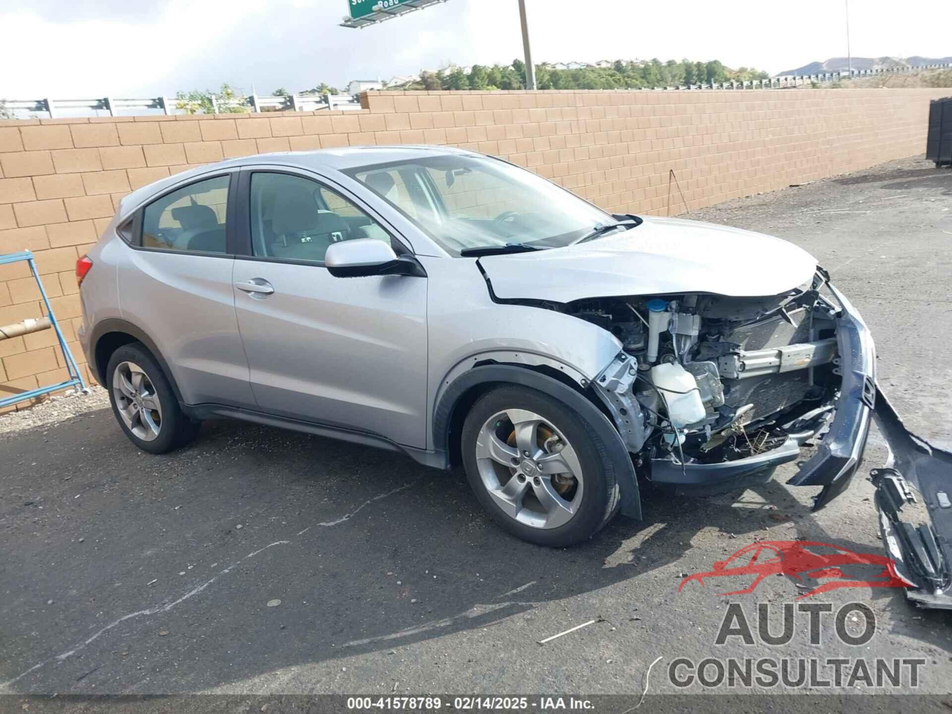 HONDA HR-V 2018 - 3CZRU5H36JM716854