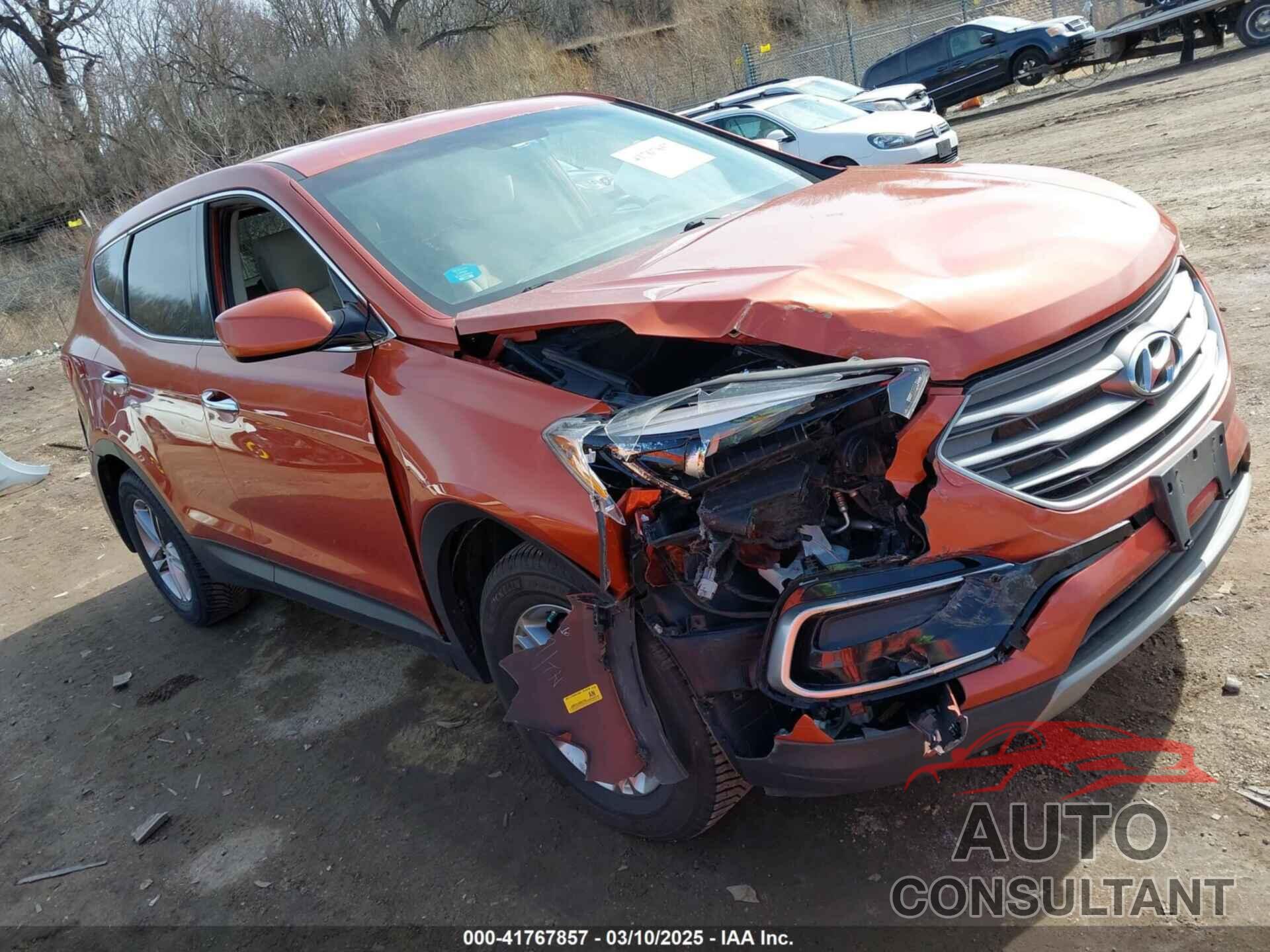 HYUNDAI SANTA FE SPORT 2017 - 5XYZTDLB9HG439478