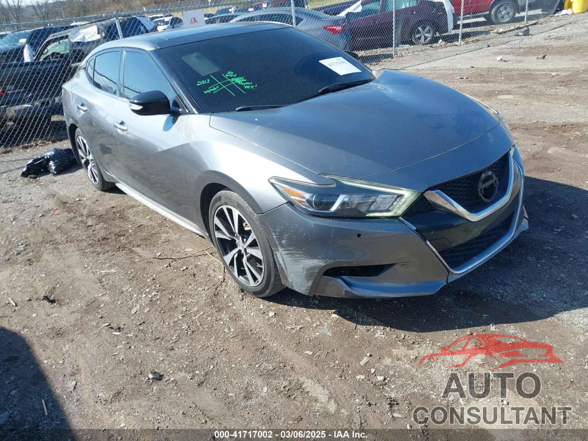 NISSAN MAXIMA 2018 - 1N4AA6AP7JC405696