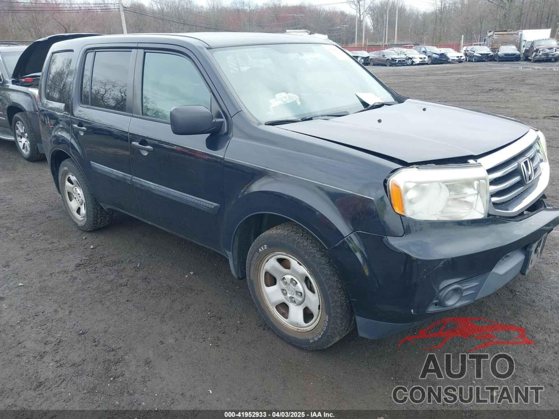 HONDA PILOT 2015 - 5FNYF4H23FB047662