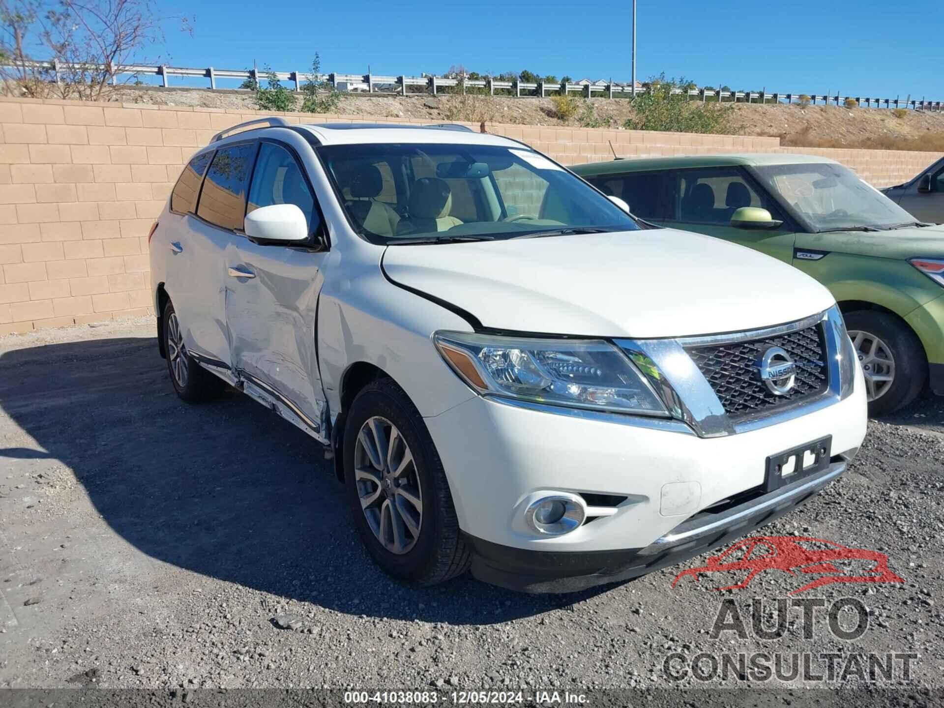 NISSAN PATHFINDER 2015 - 5N1AR2MN4FC626925