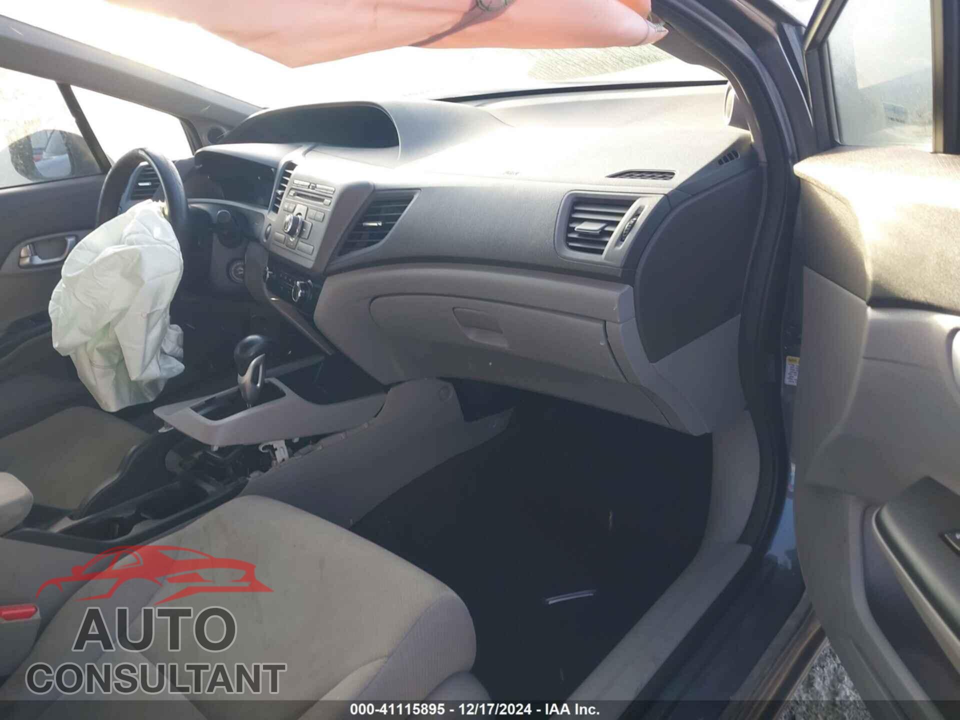 HONDA CIVIC 2012 - 19XFB2F8XCE089732