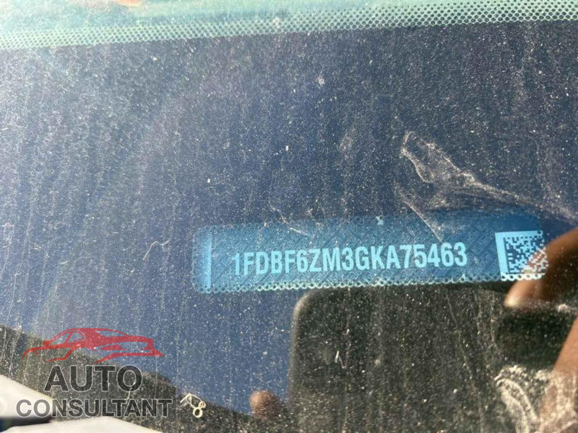 FORD TRANSIT 2016 - 1FDBF6ZM3GKA75463